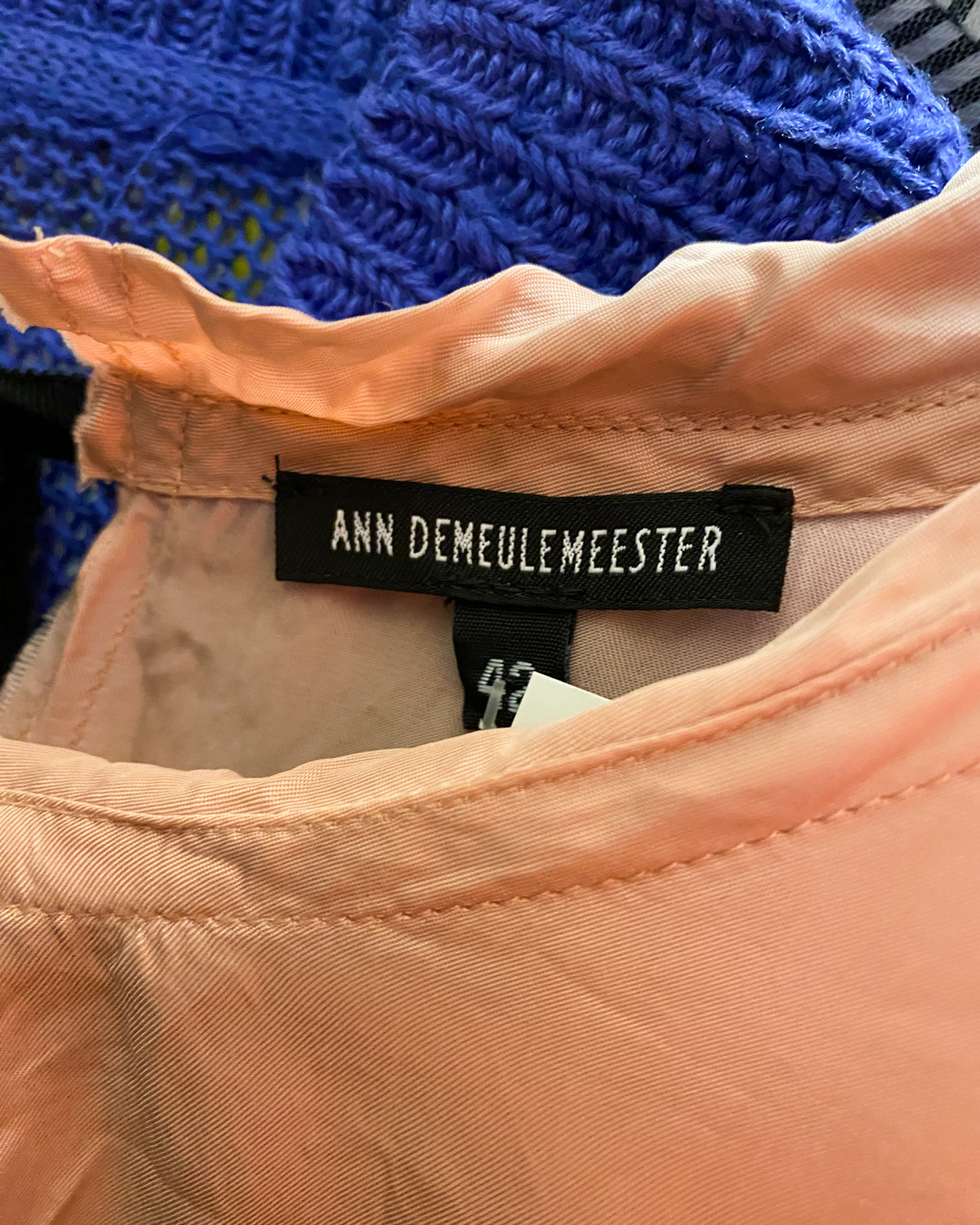 Size M | Ann Demeulemeester Cupro Top