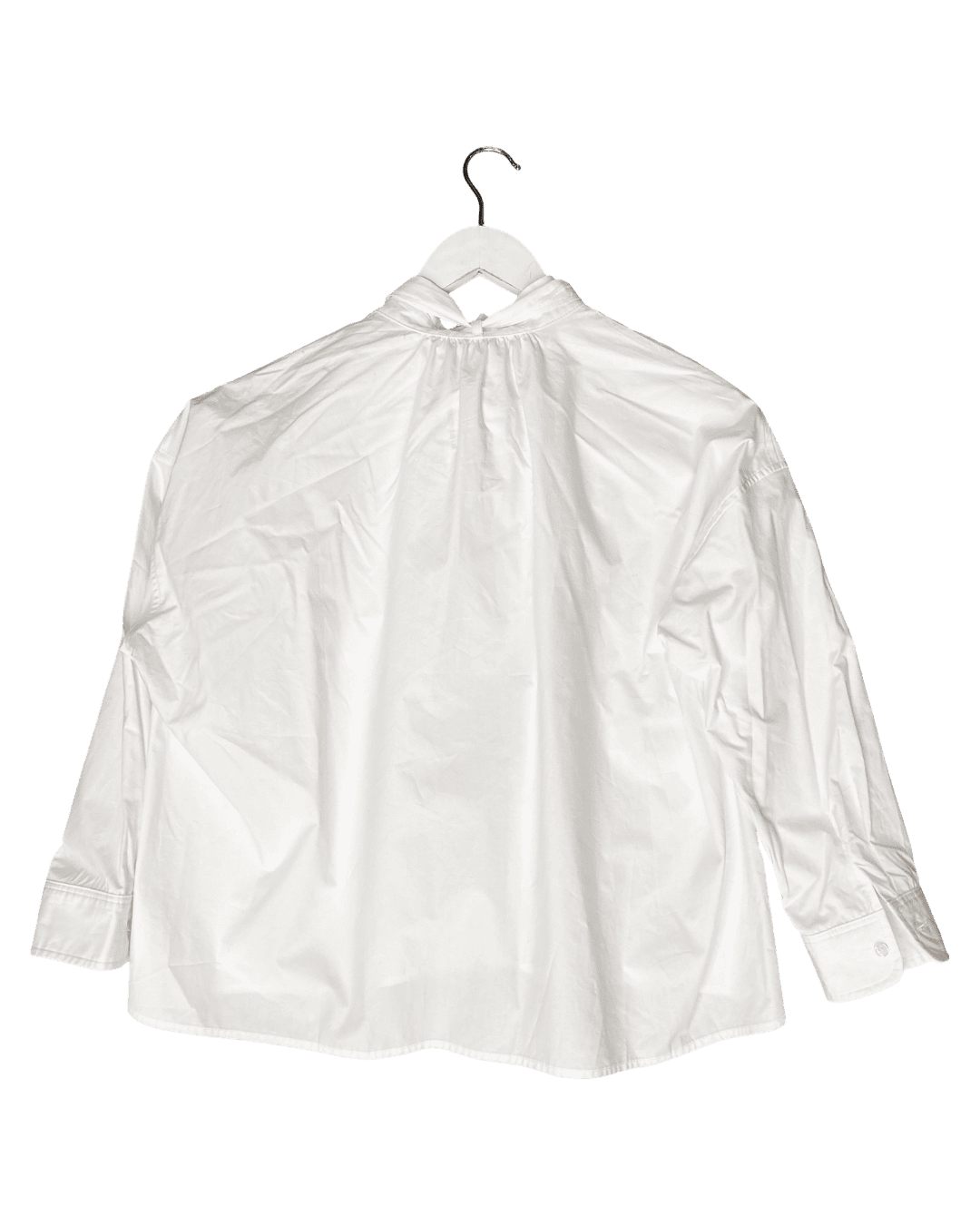 Size M | Caron Callahan Cotton Pussybow Shirt