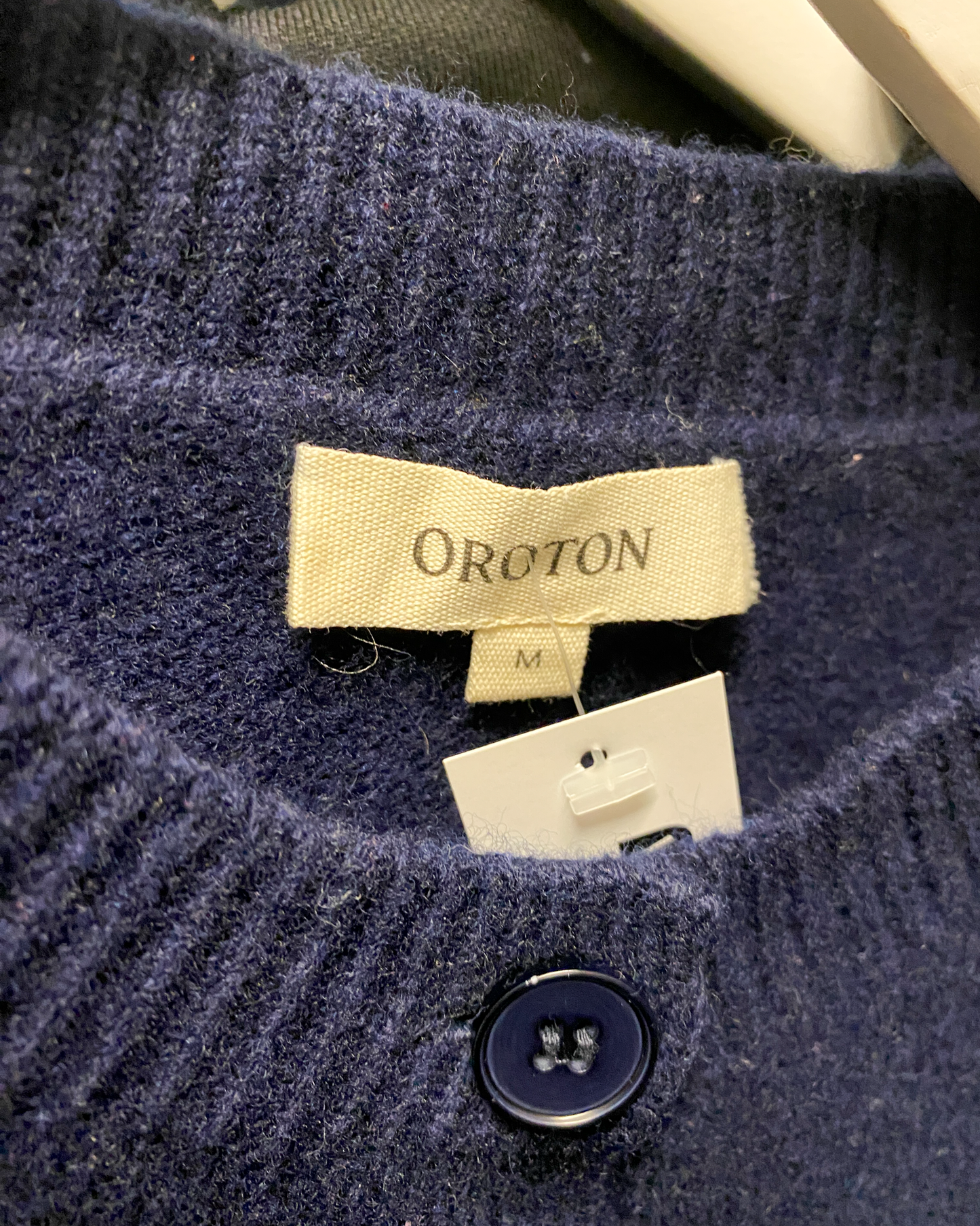 Size M | Oroton Merino Wool Vest