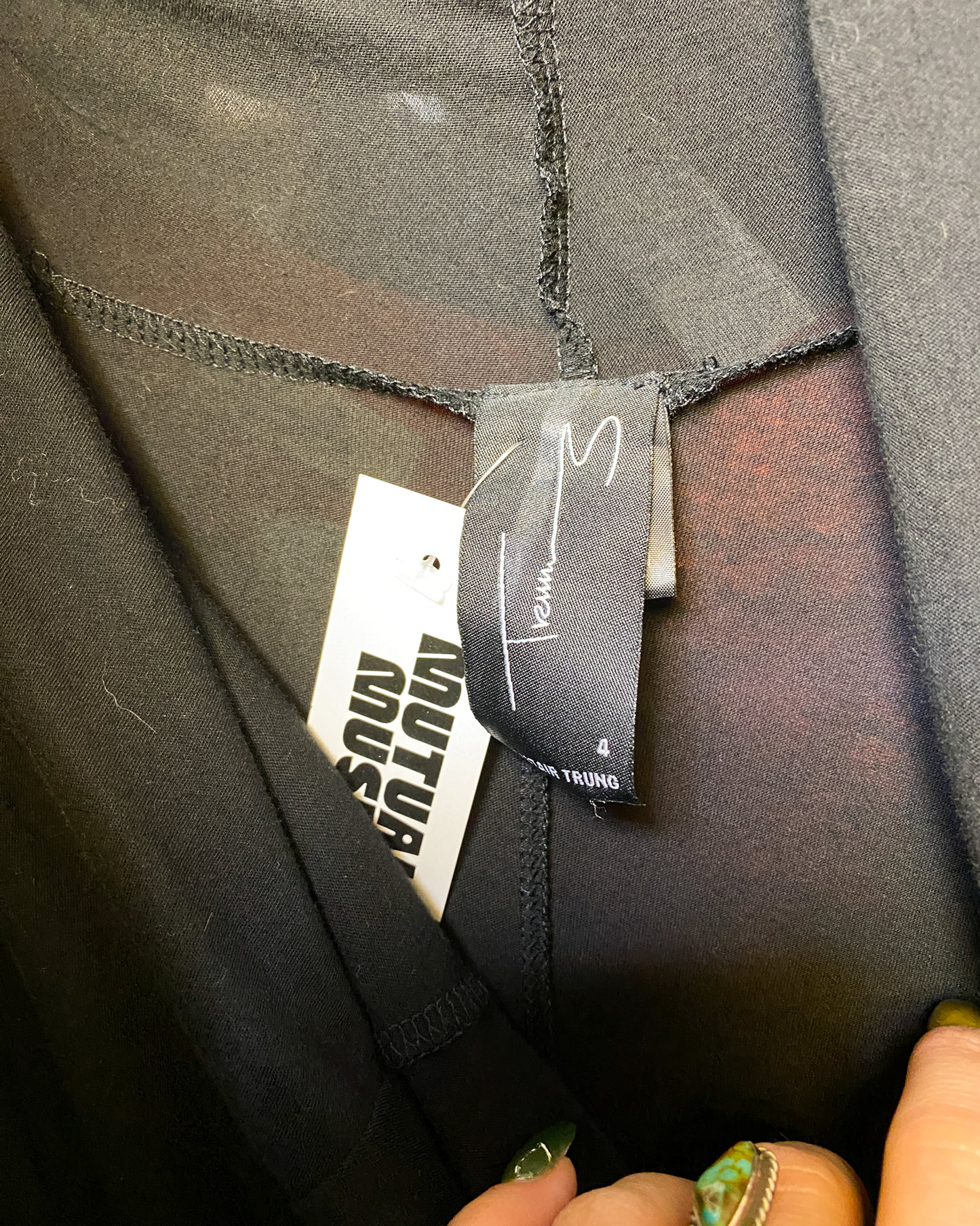 Size 4 (XL) | Alistair Trung Draped Jersey Maxi Dress