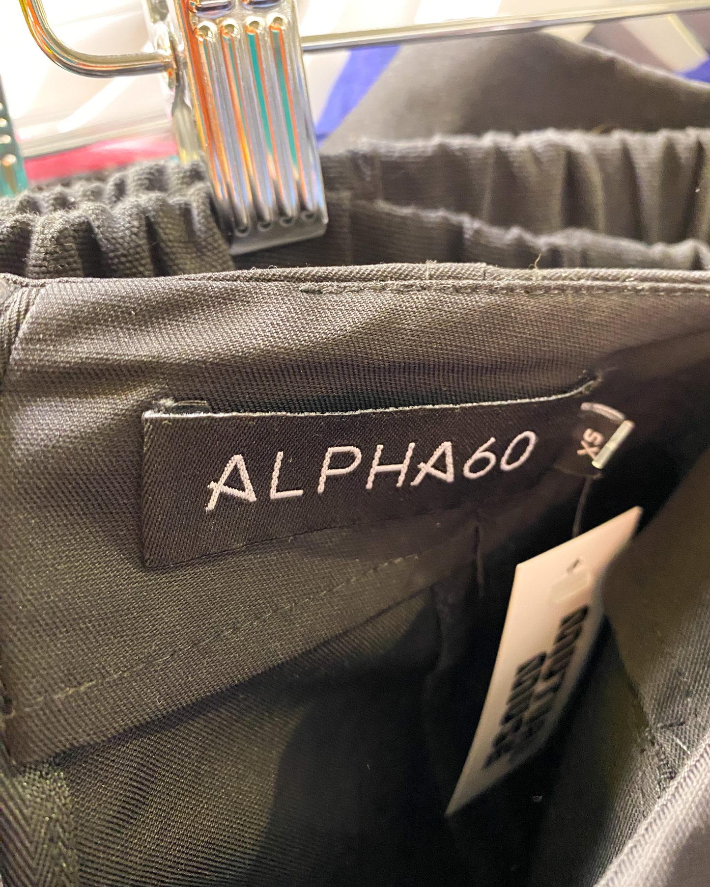 Size XS | Alpha60 Wide Fold Pleat Pants