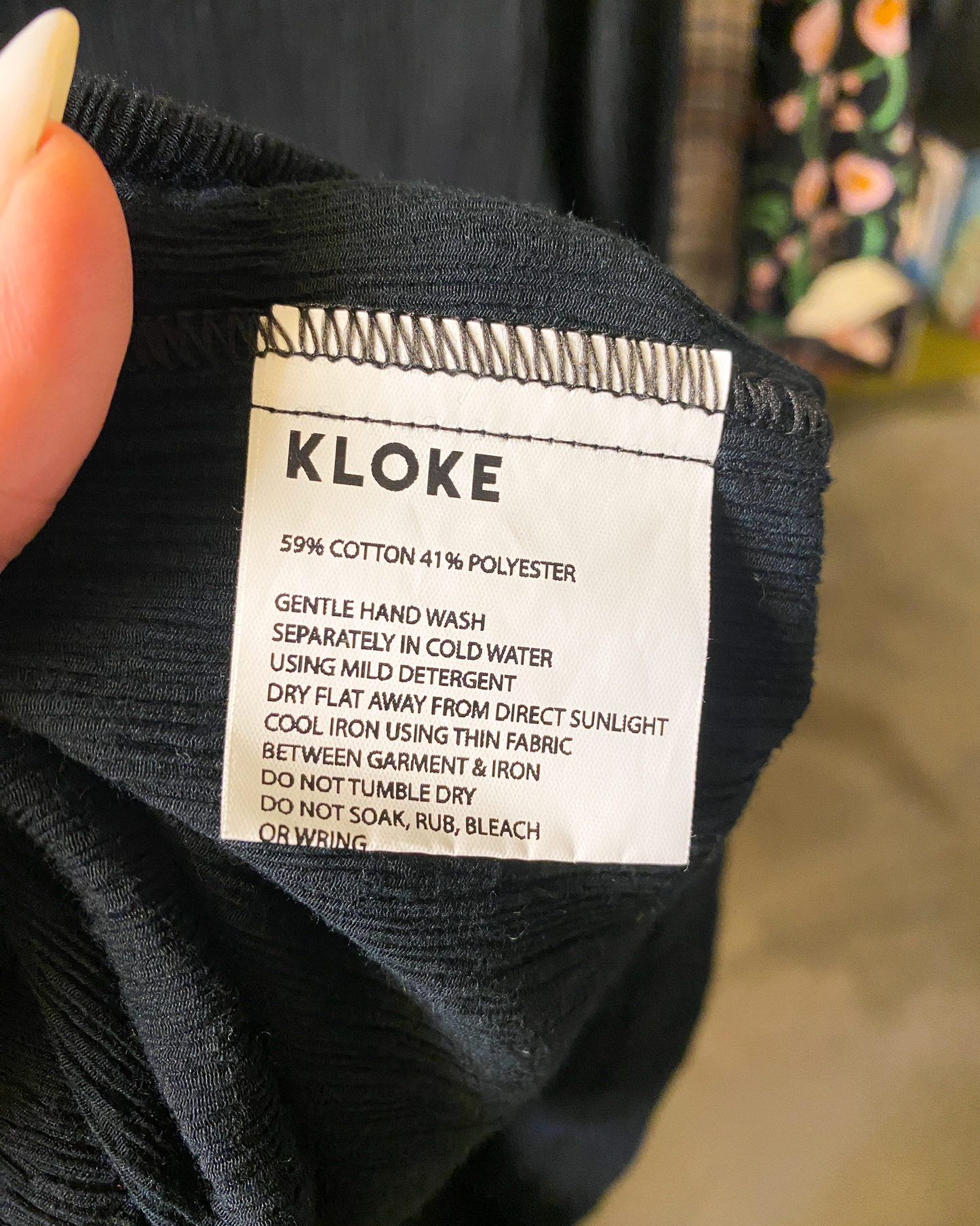 Size M | Kloke Longline Crinkle Knit Shirt