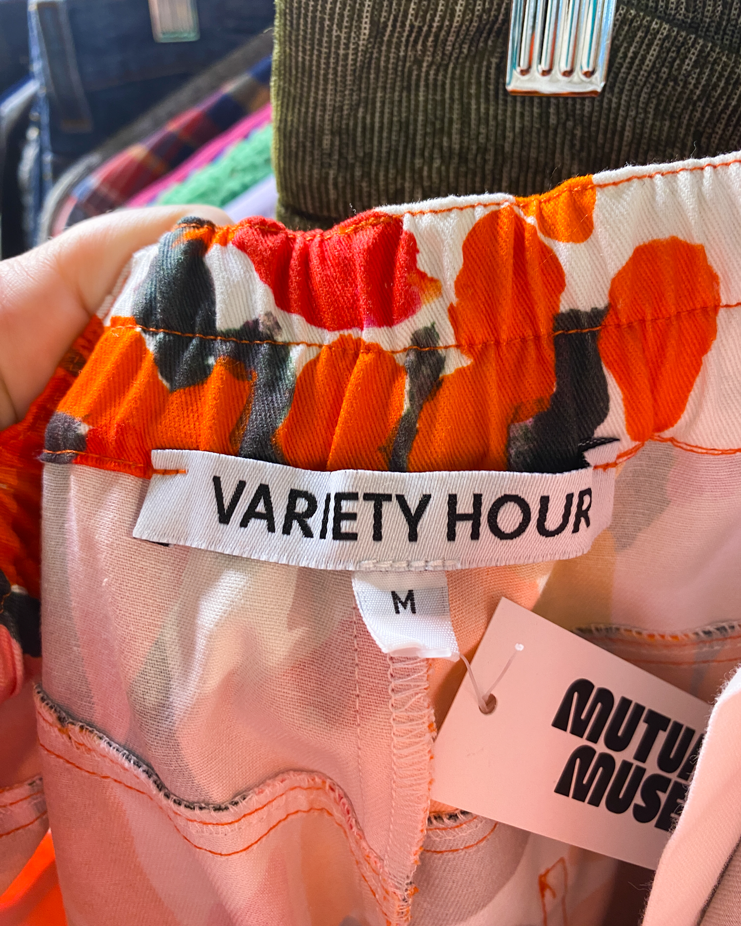 Size M | Variety Hour Cotton Peaflower Pants