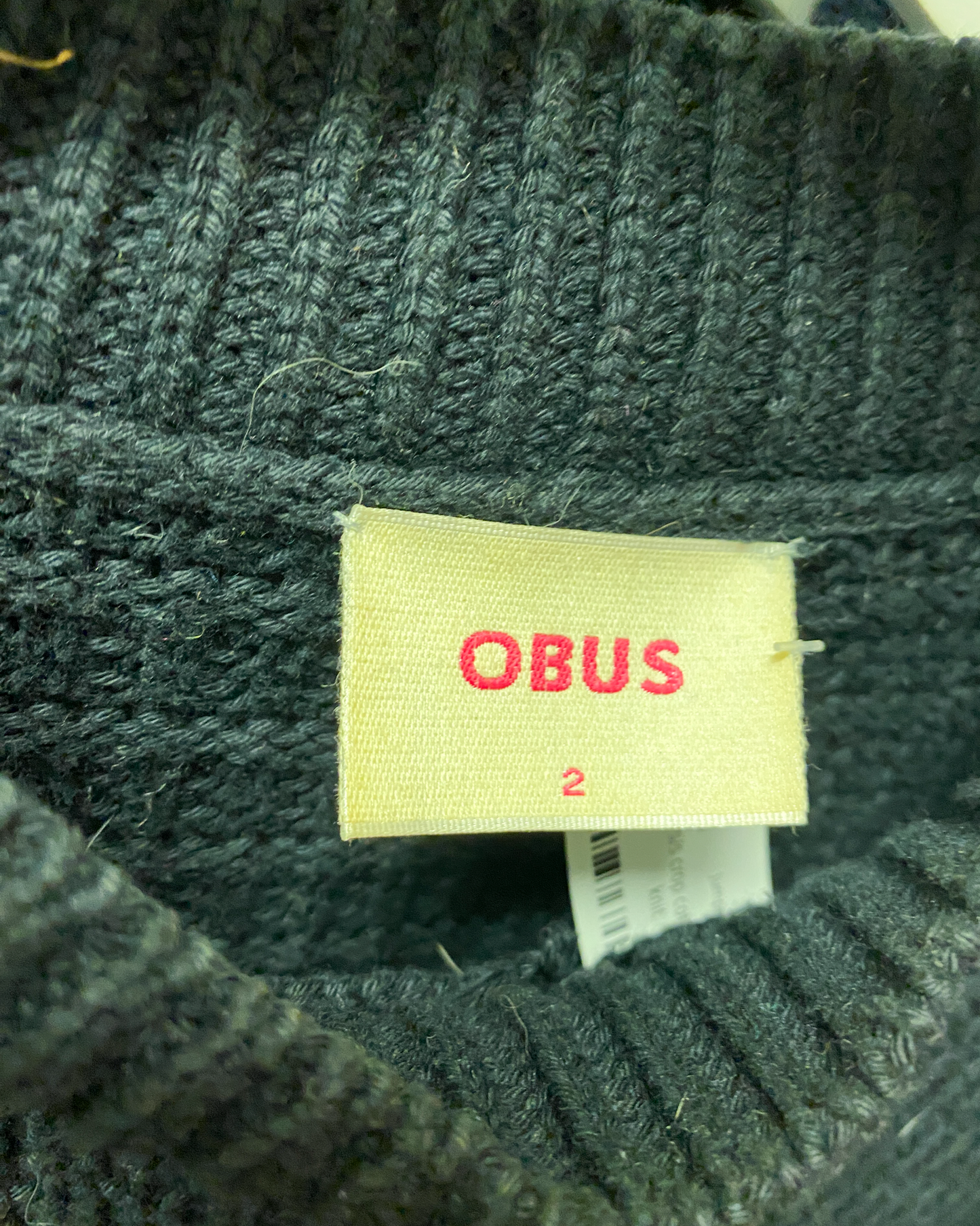 Size M | Obus Oversized Cotton Jumper