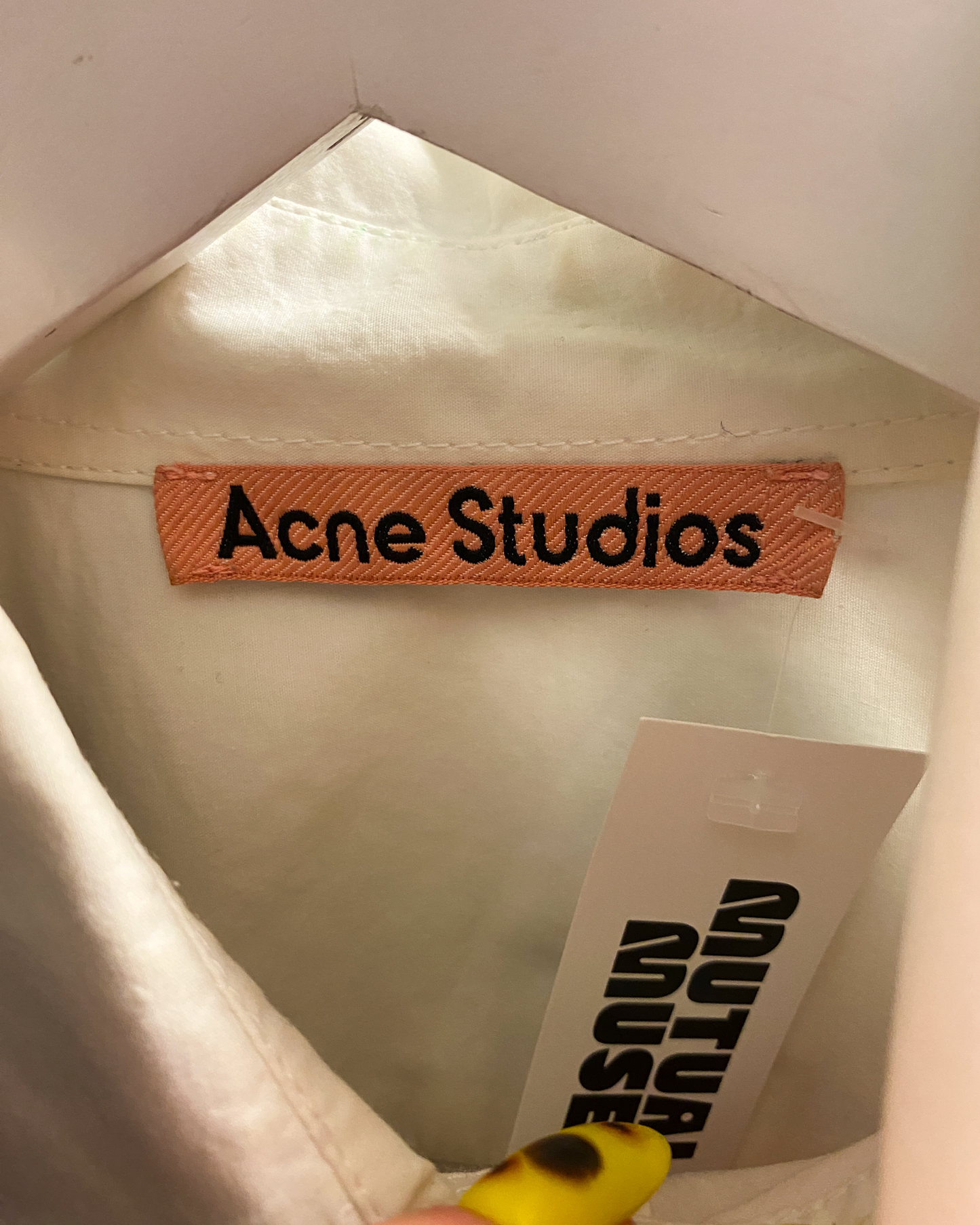 Size M | Acne Studios Cotton Poplin Stretch Shirt
