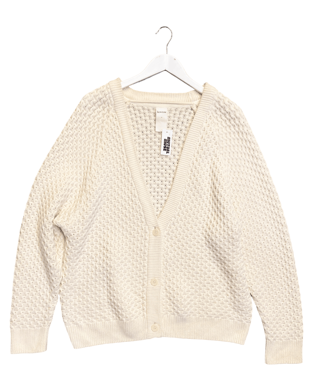 Size M | Kowtow Pioneer Organic Cotton Cardigan