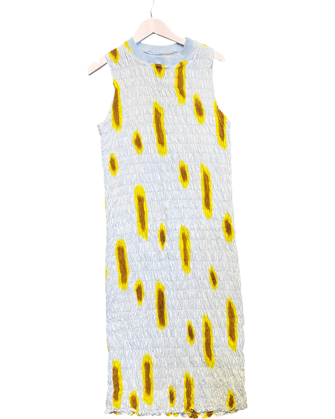 Size XL | SUKU Fitted Shirred Midi Dress
