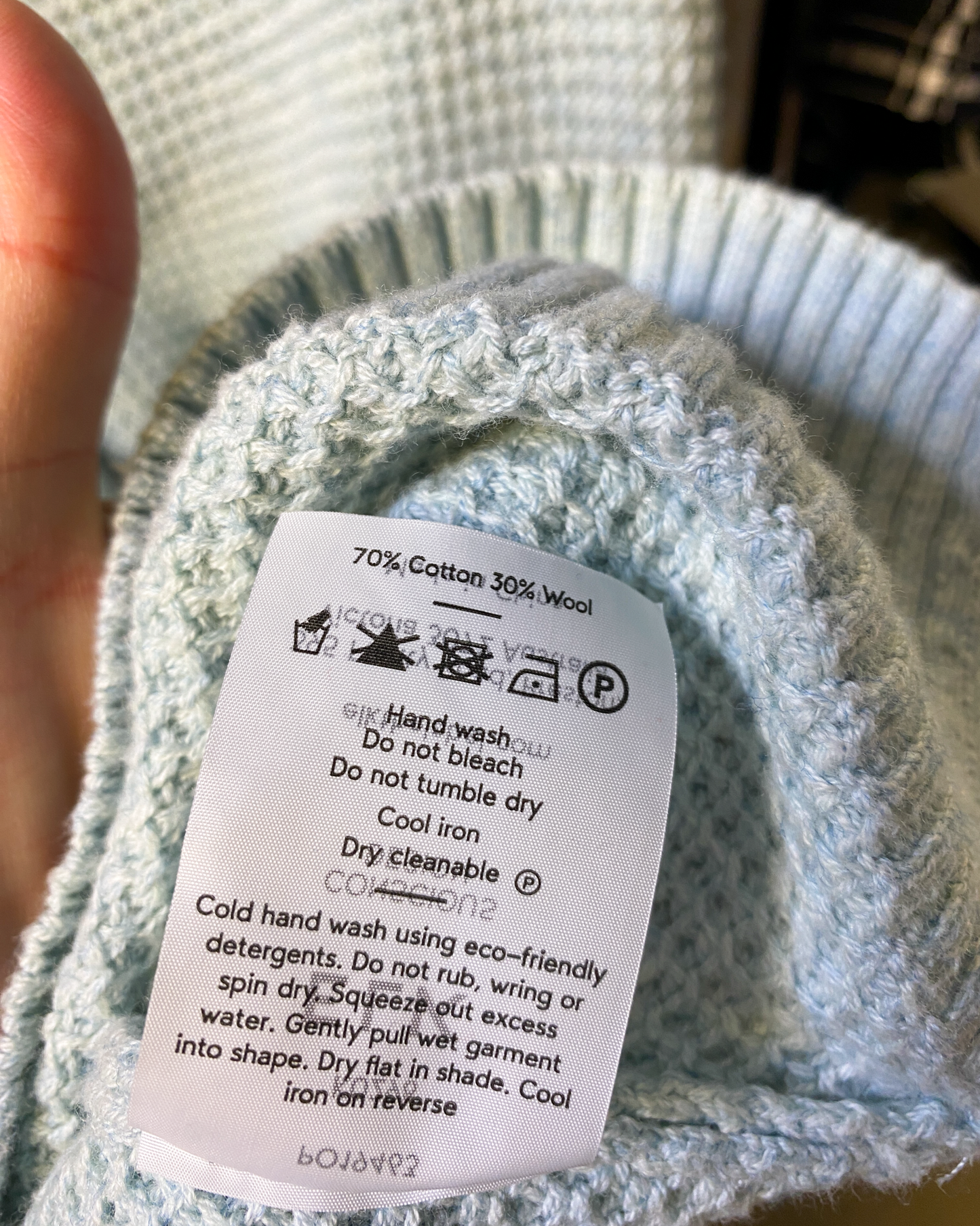 Size 20 | Elk Cotton/Wool Waffle Knit Jumper