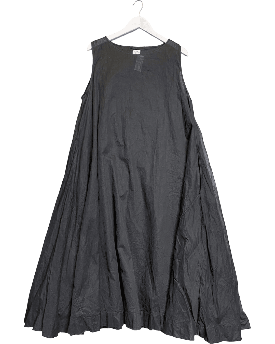Size L | Meg By Design Sheer Cotton Organza Midi Dress