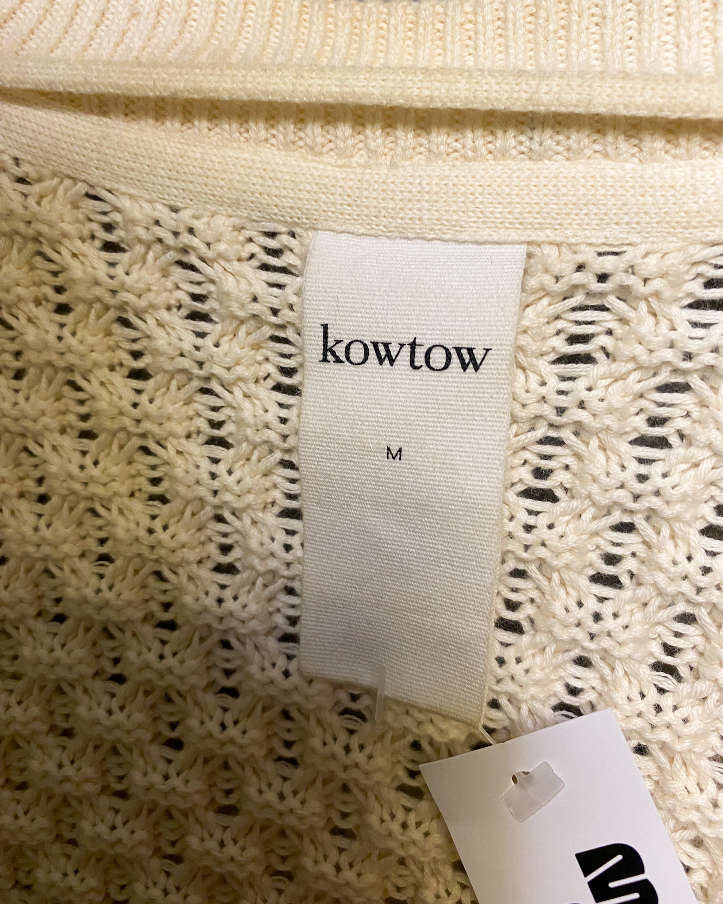 Size M | Kowtow Pioneer Organic Cotton Cardigan