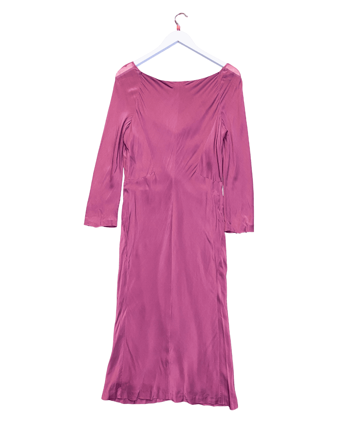 Size 14 | Alberta Ferretti Knot Detail Bias Dress