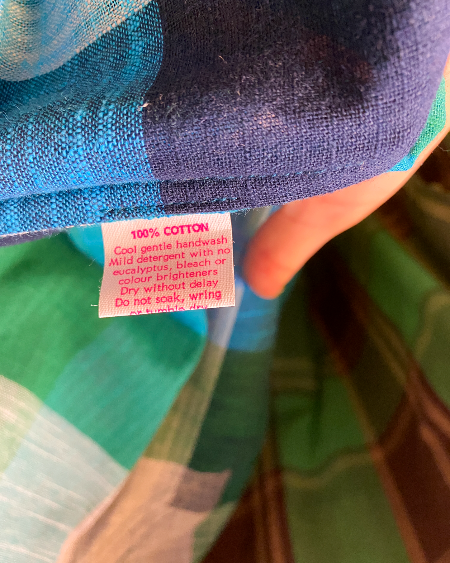 Size 18 | Obus Cotton Check Top With Tags
