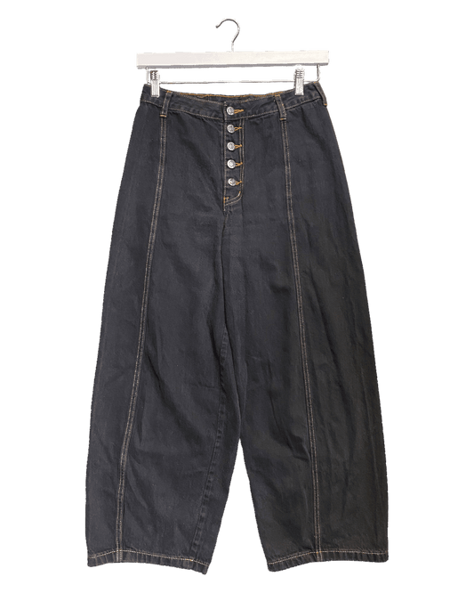 Size S | Alpha60 Baggy Front Seam Jeans