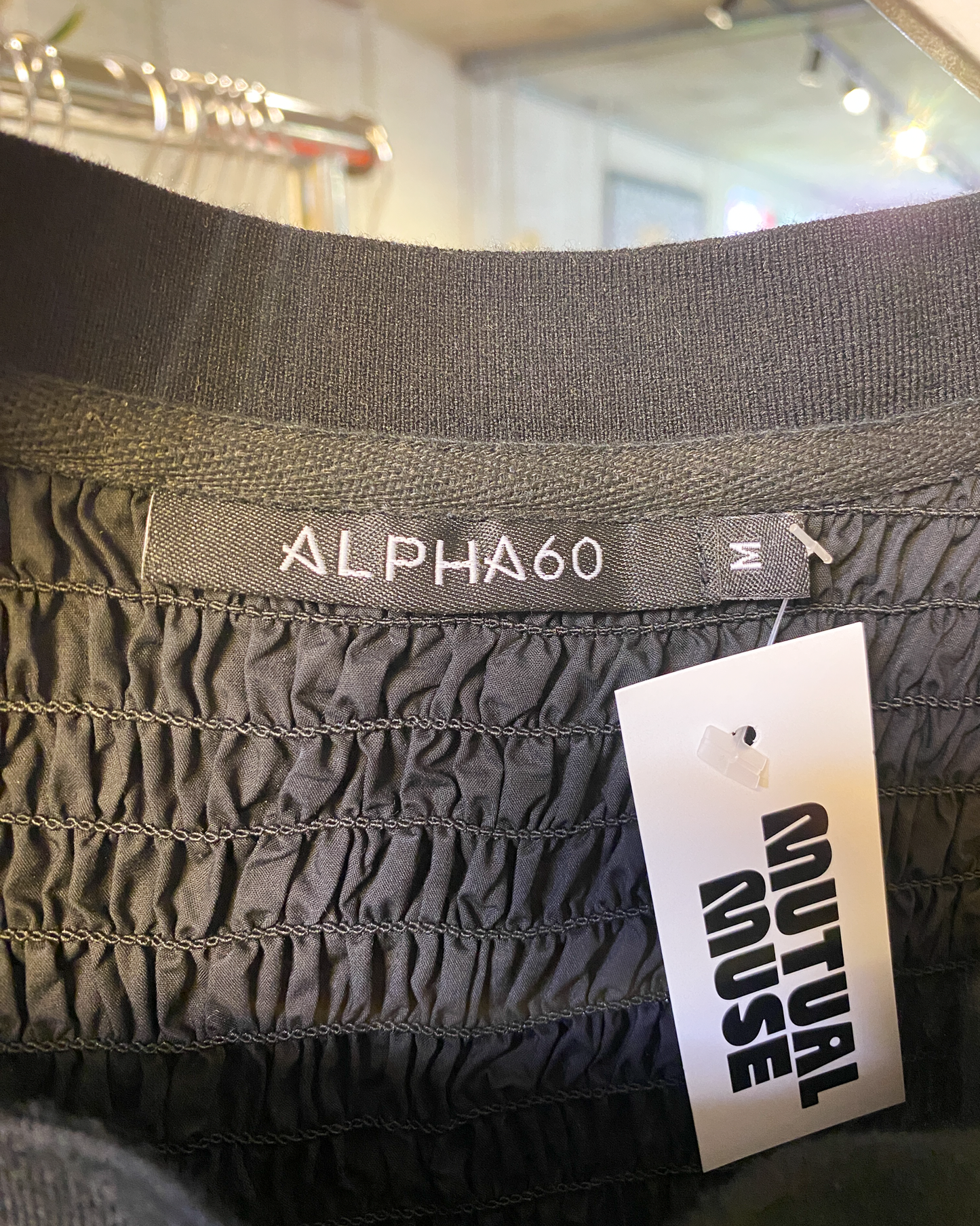 Size M | Alpha60 Shirred Fitted Midi Dress