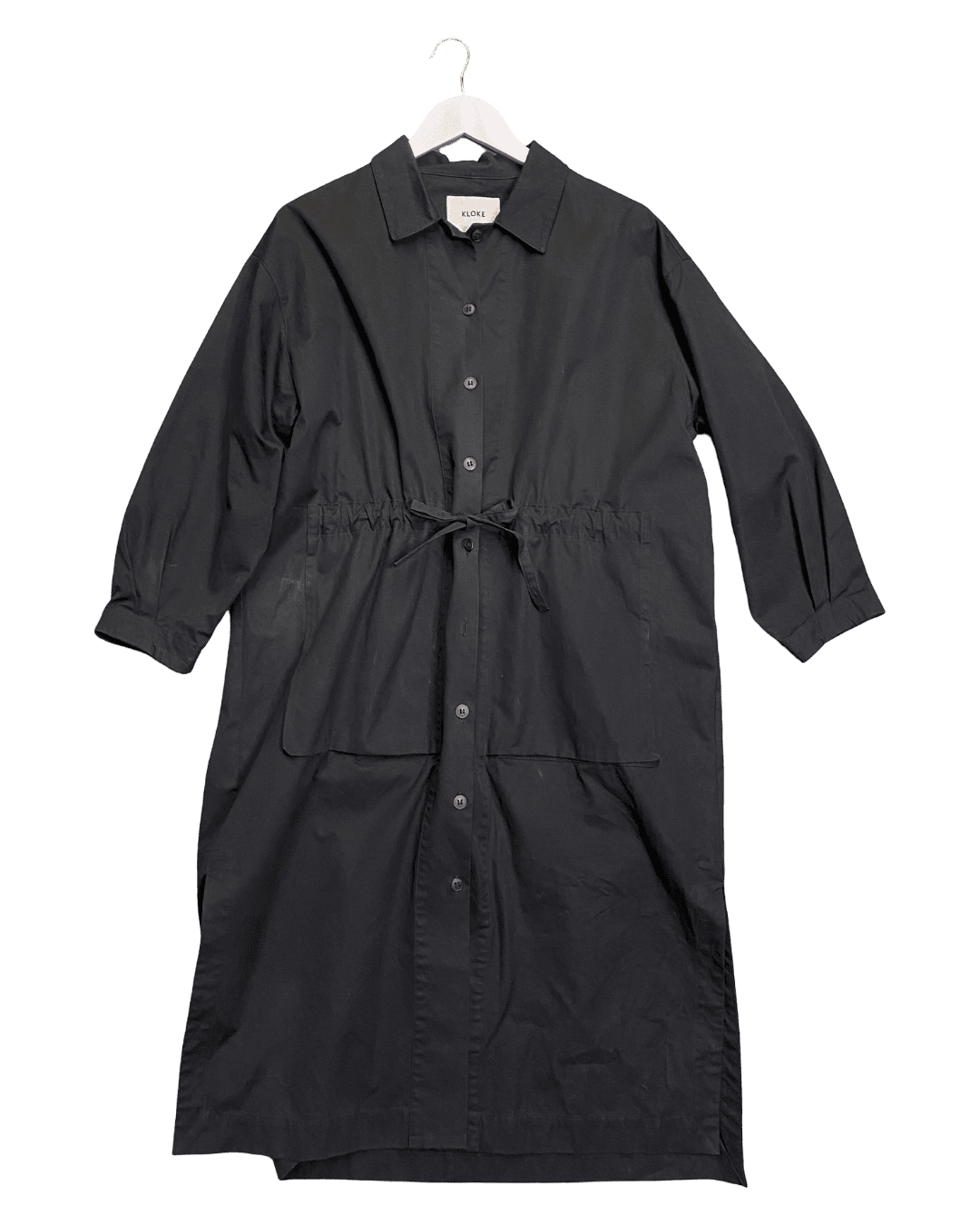 Size M | Kloke Cotton Utility Dress