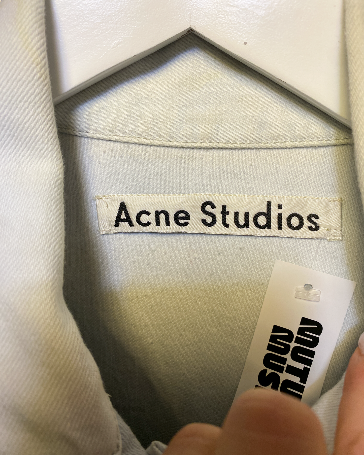 Size 40 (L) | Acne Studios Oversized Denim Jacket