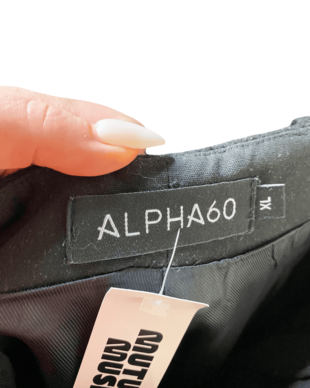 Size XL | Alpha60 Striped Wool Pants