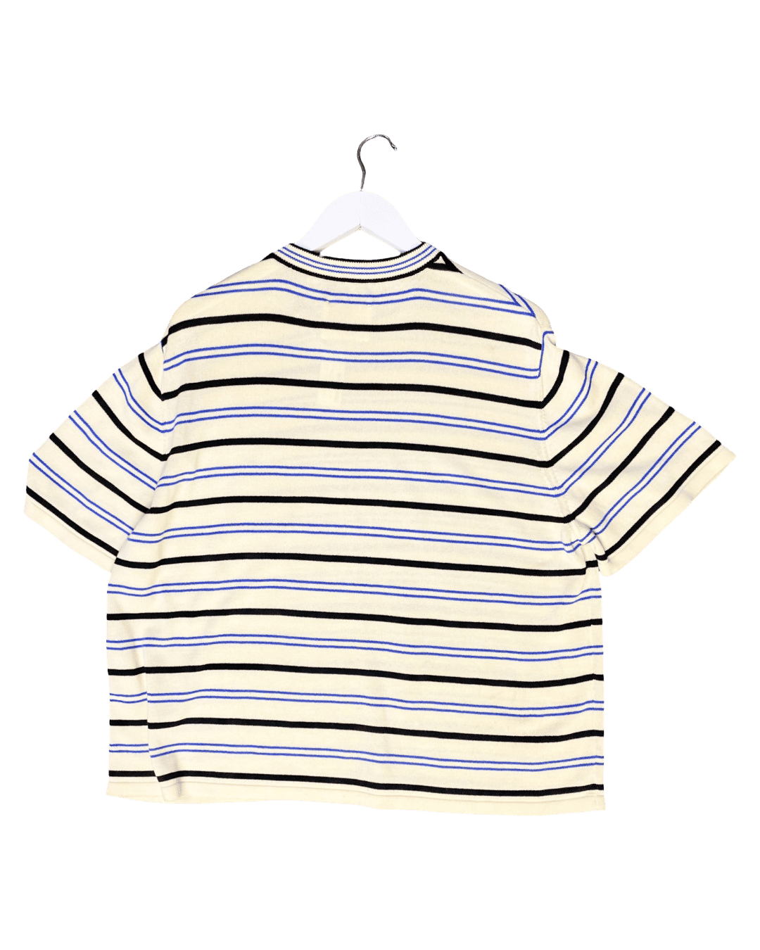 Size M | Cordera Striped Cotton Knit Top