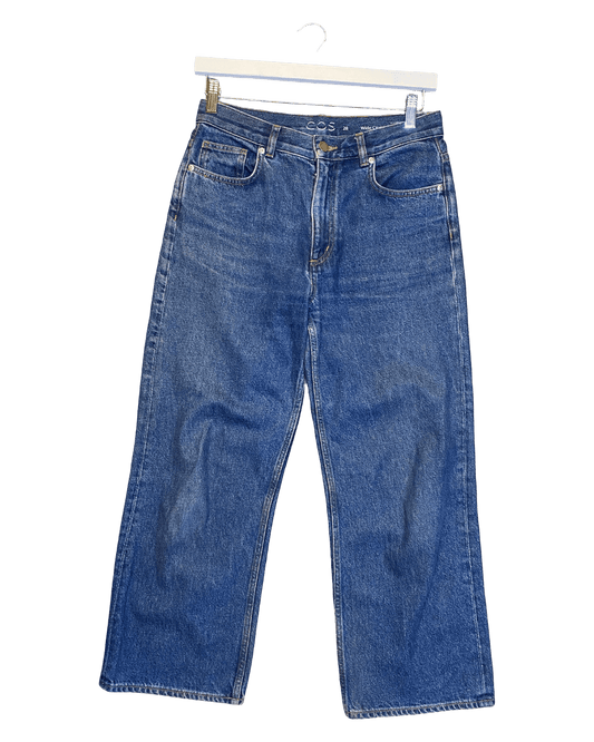 Size 28 | COS Wide Crop Jeans