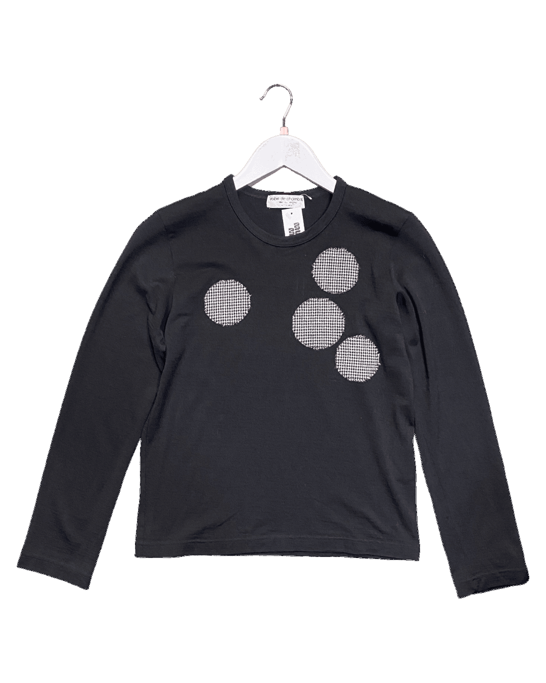 Size S | Robe de Chambre Comme des Garçon Wool Herringbone Spots Top