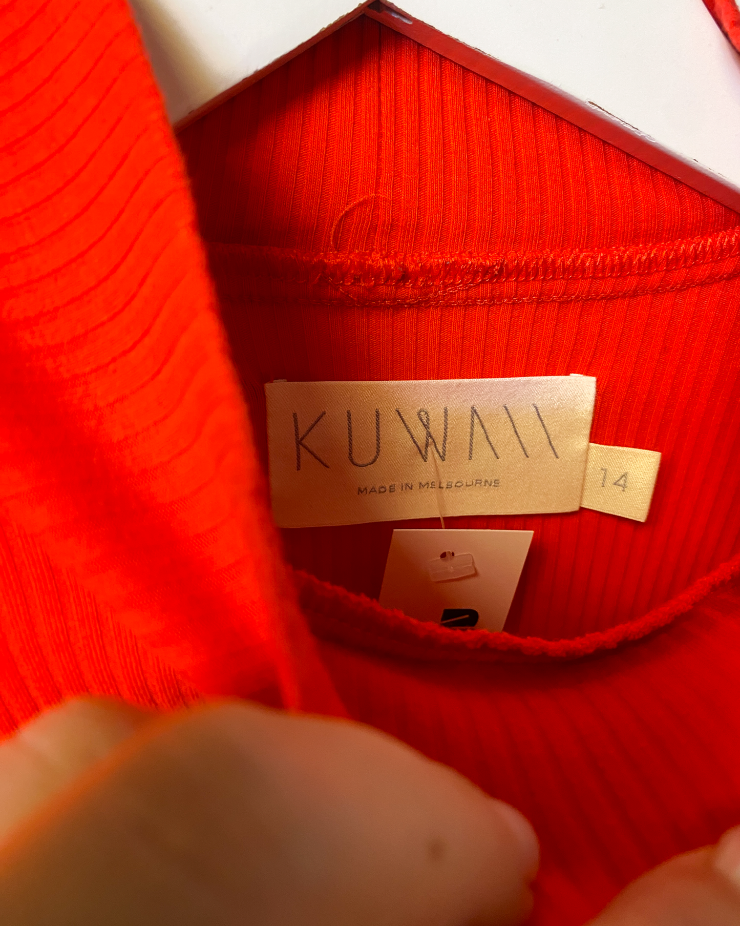 Size 14 | Kuwaii Ribbed Cotton Skivvy