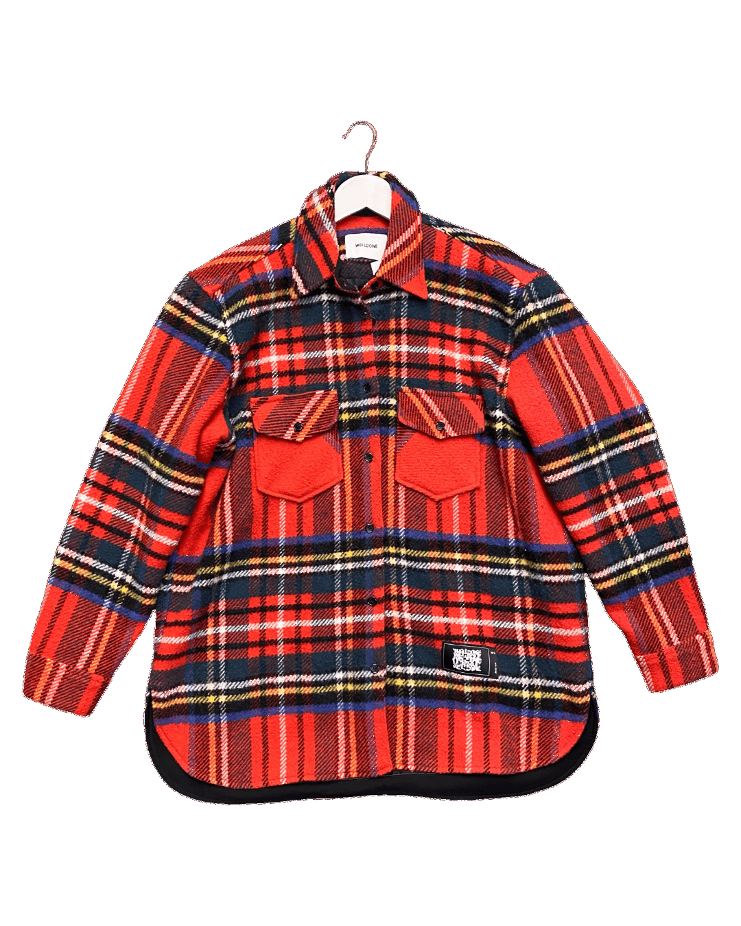 One Size | We11done Plaid Wooly Jacket