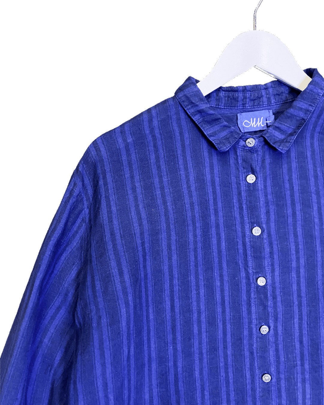 Size 3 (L) | MM Striped Linen Shirt Dress