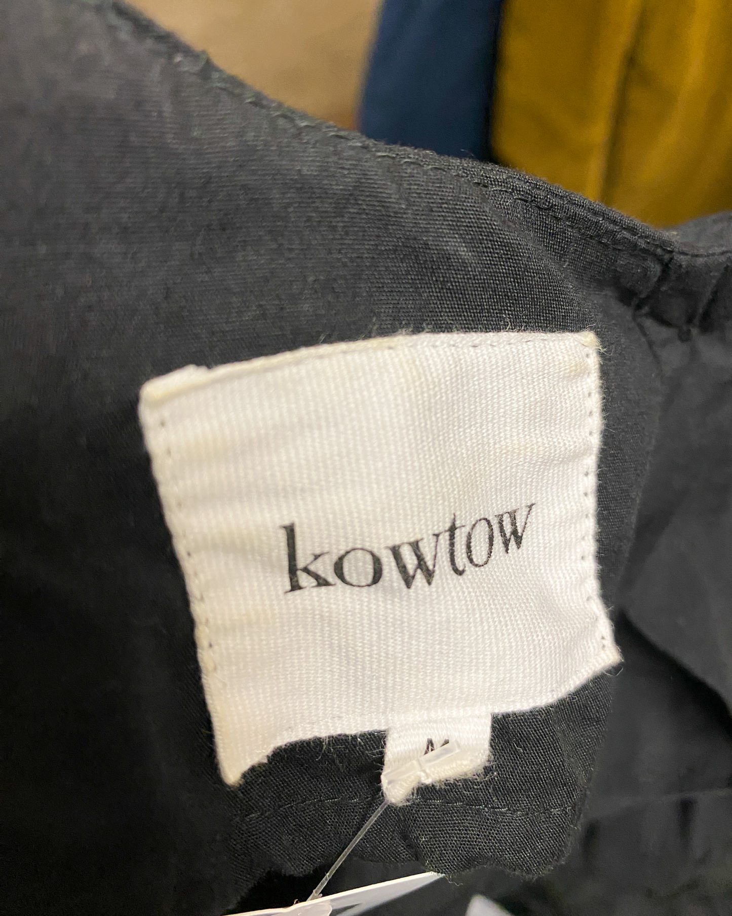 Size M | Kowtow Organic Cotton Poplin Jumpsuit