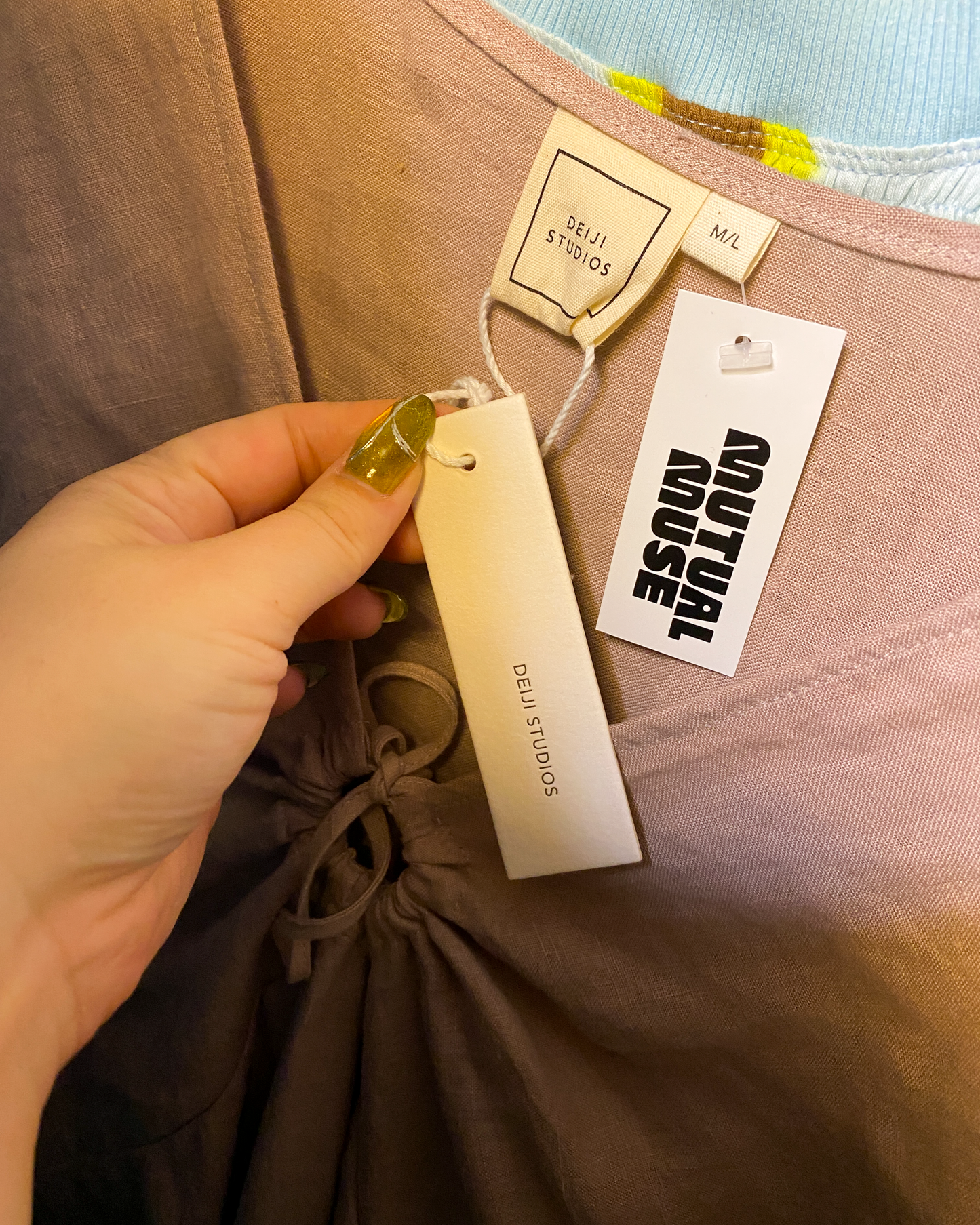 Size M/L | Deiji Studios Linen Dress With Tags