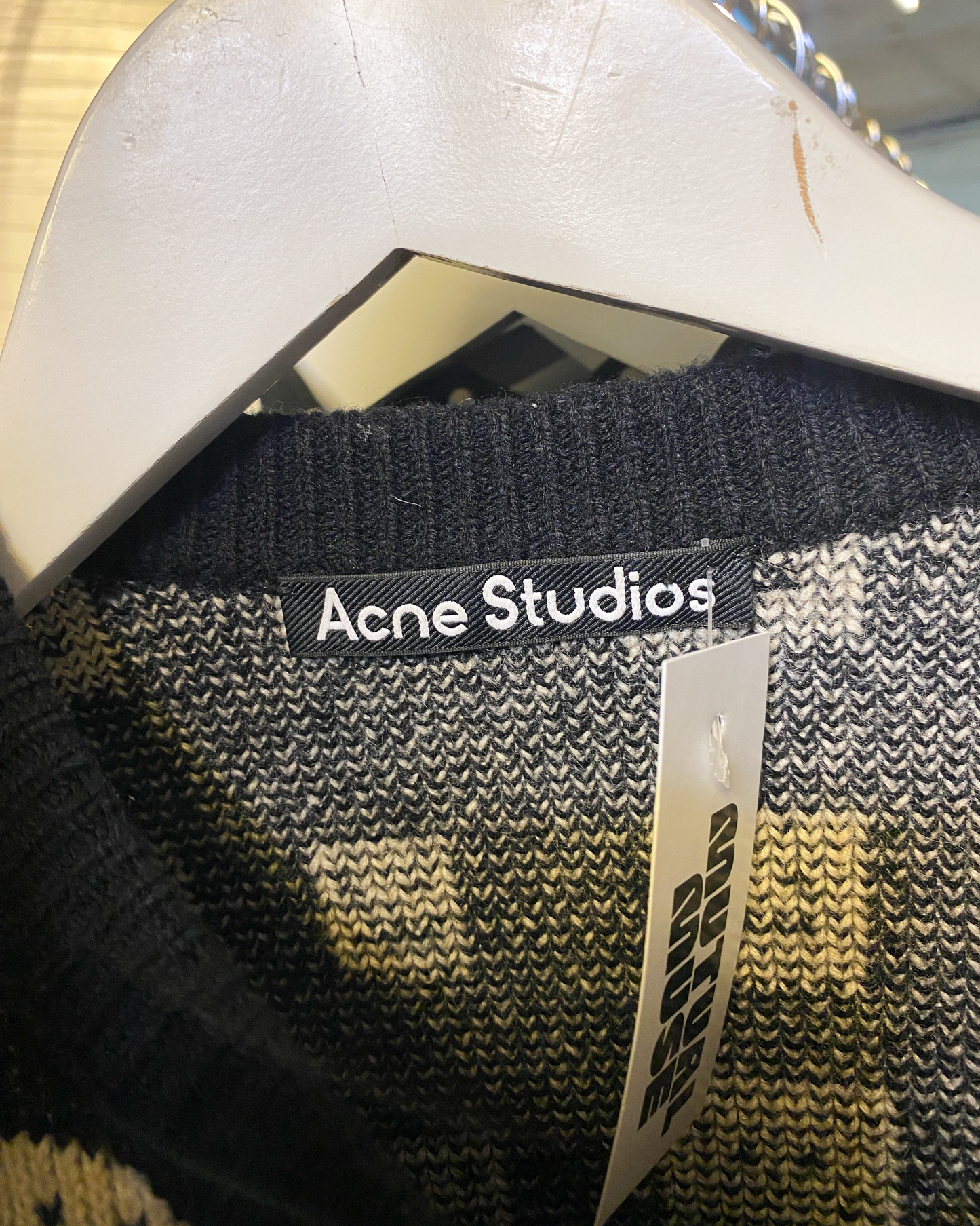 Size XXS | Acne Studios Faces Jumper