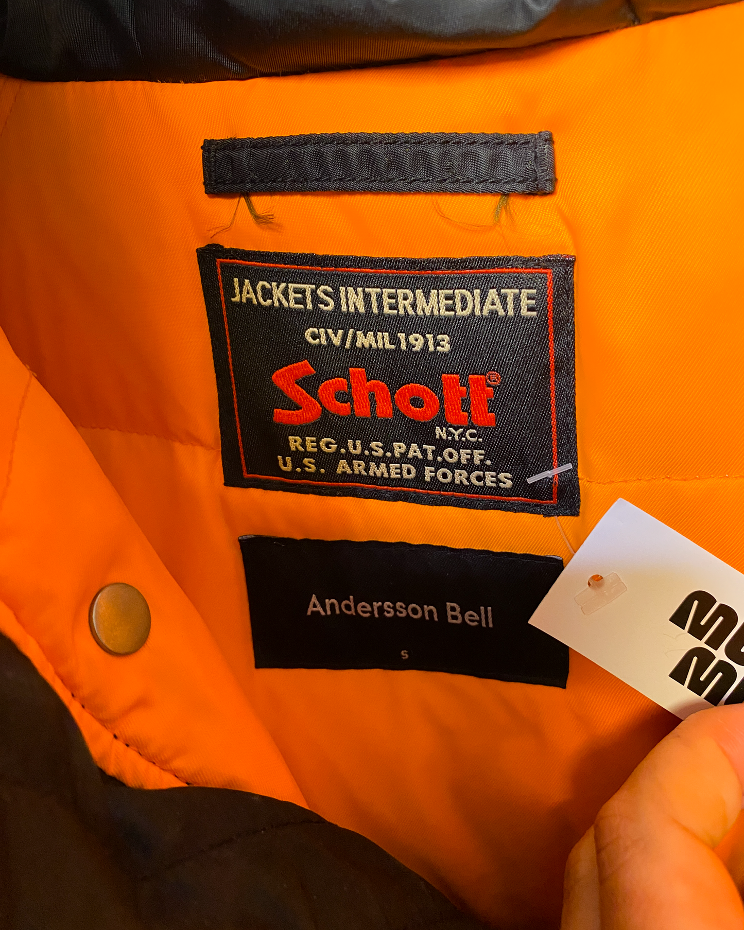 Size S | Schott x Anderson Bell Long Puffer Coat