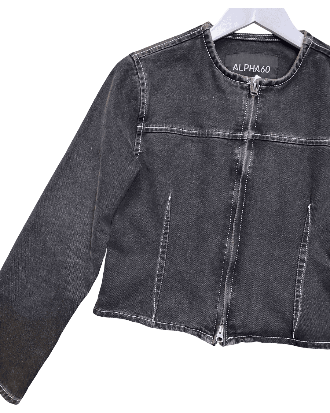 Size XS | Alpha60 Fitted Denim Jacket