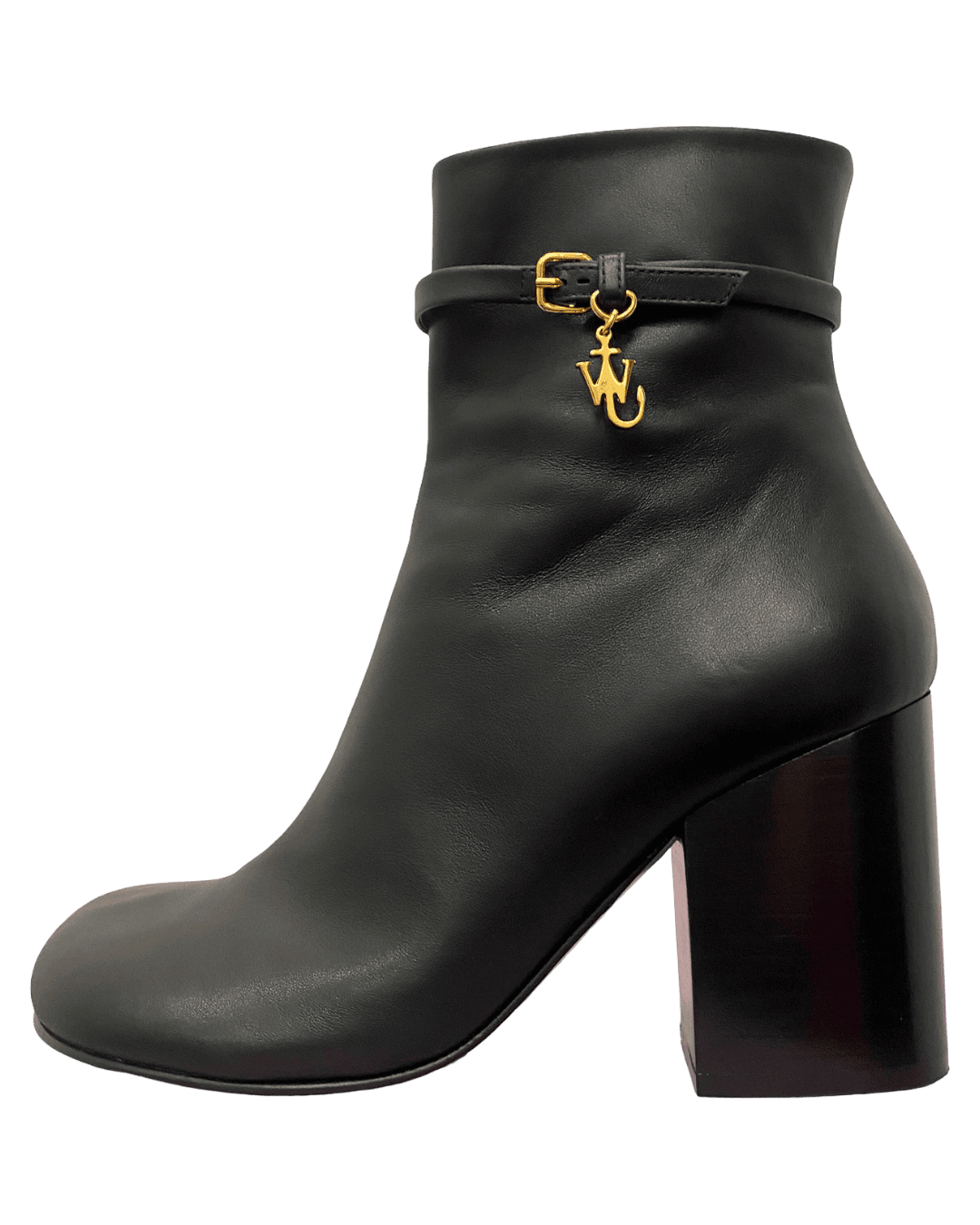 Size 40 | JW Anderson Logo Charm Leather Boots