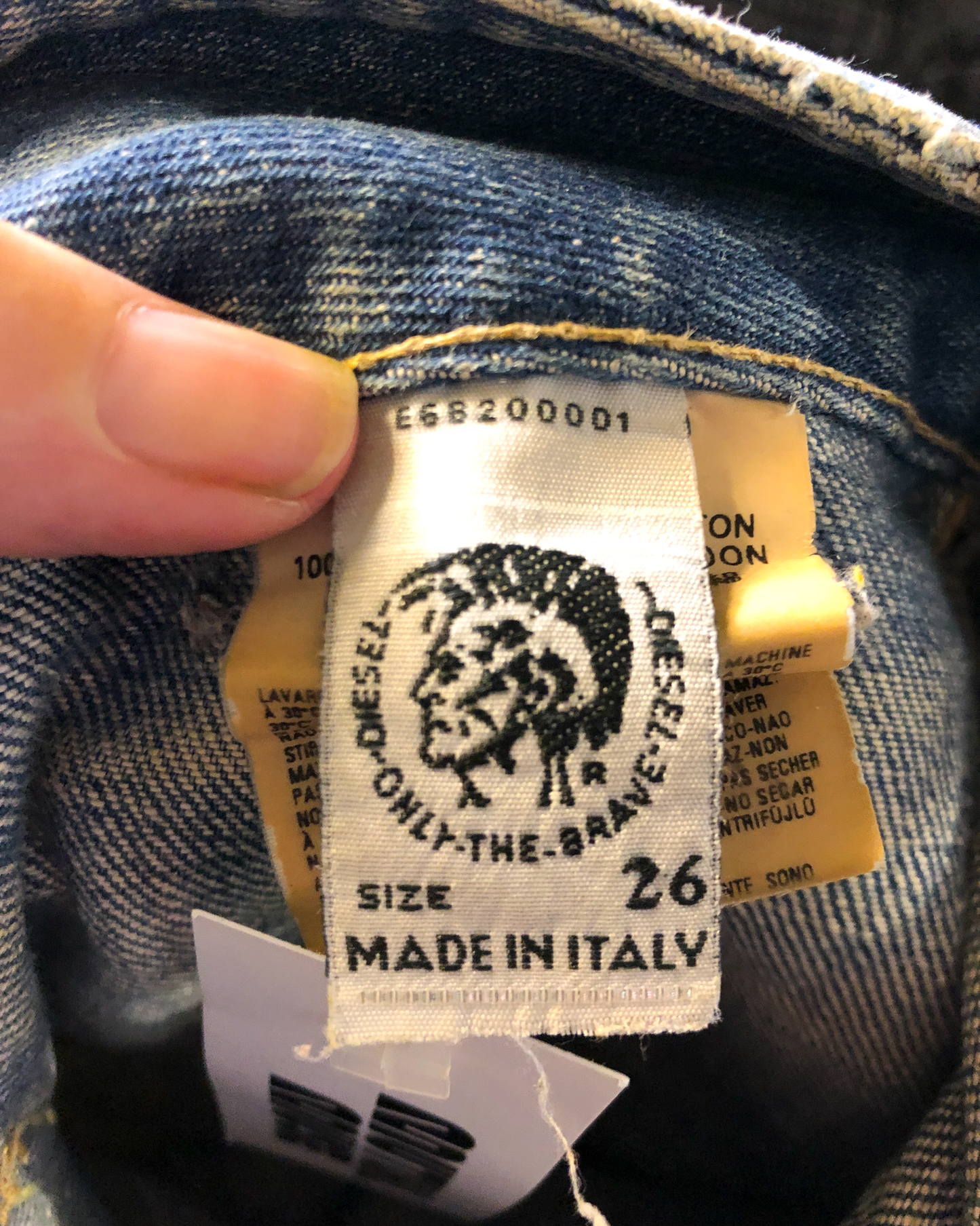 Size 26 | Diesel D-Hush Low Rise Jeans