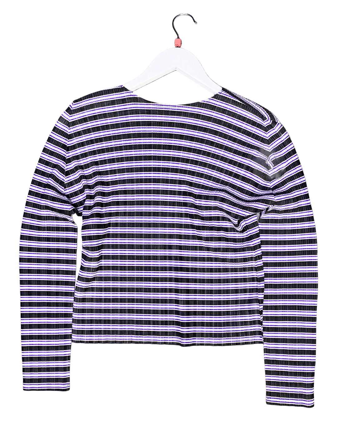 Size S/M | Issey Miyake Pleats Please Striped Top