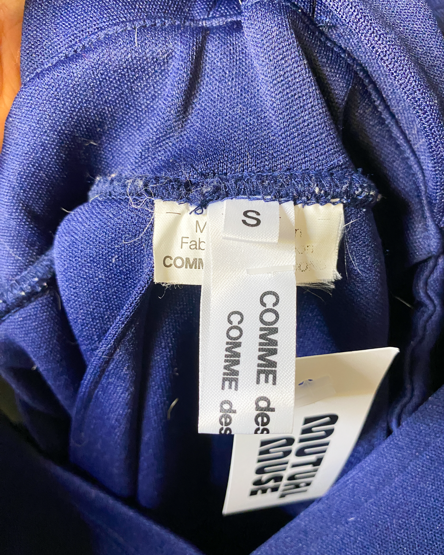 Size S | Comme des Garçons Nylon Pinafore Dress