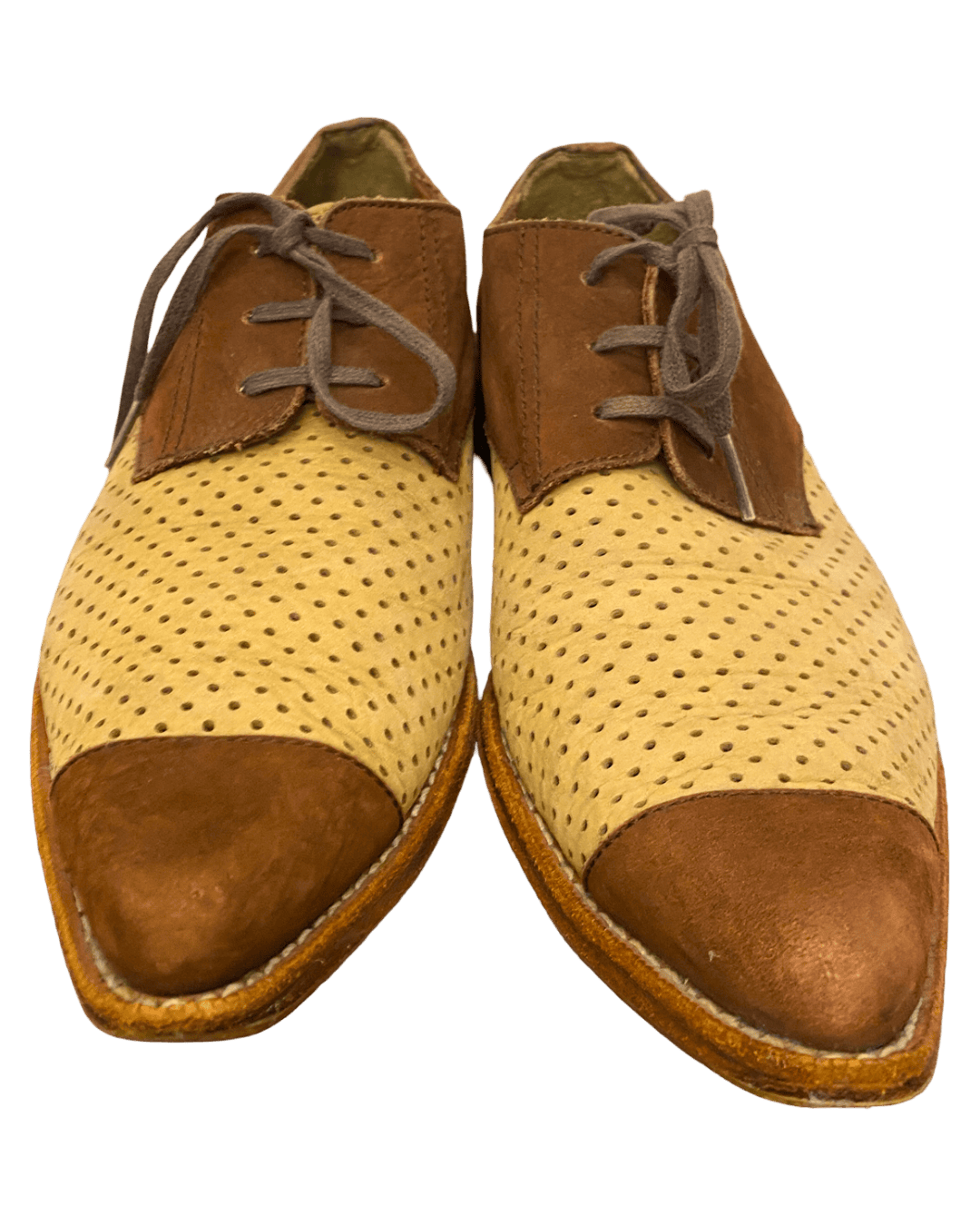 Size 37 | Tricot Comme des Garçons Pointed Leather Brogues
