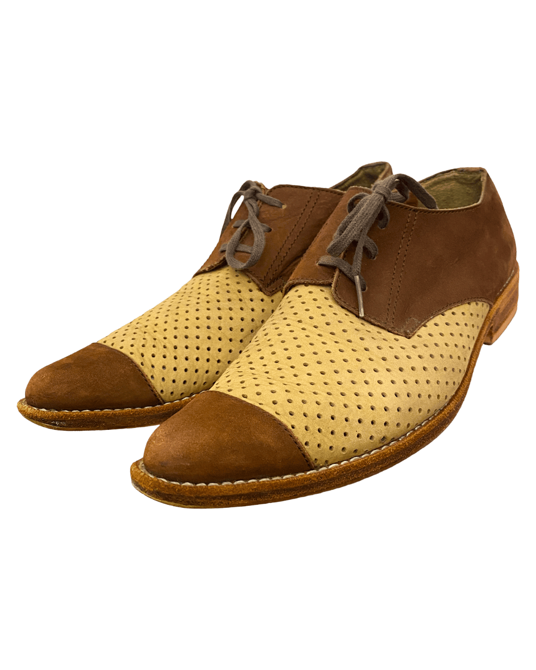 Size 37 | Tricot Comme des Garçons Pointed Leather Brogues