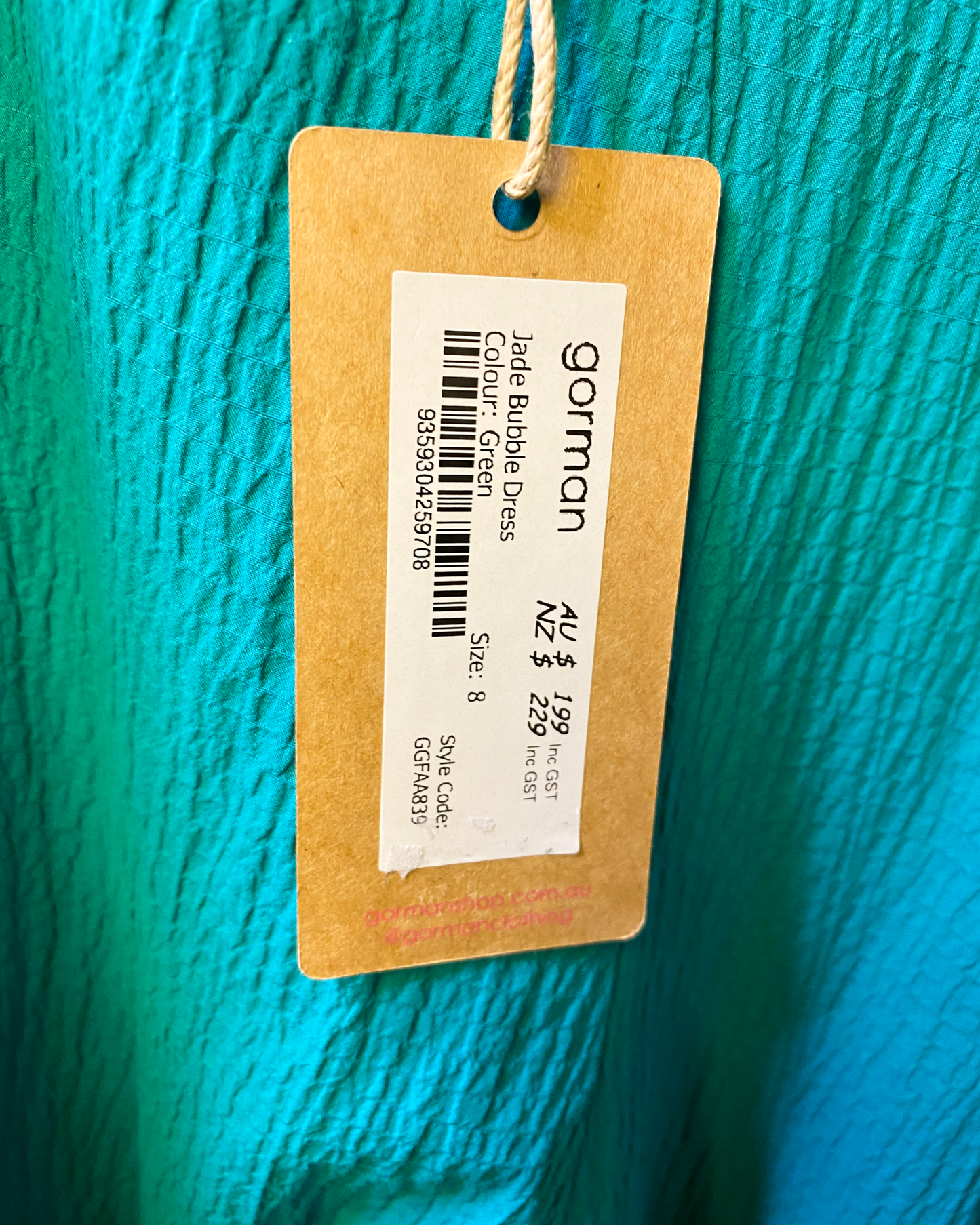 Size 8 | Gorman Cotton Seersucker Dress