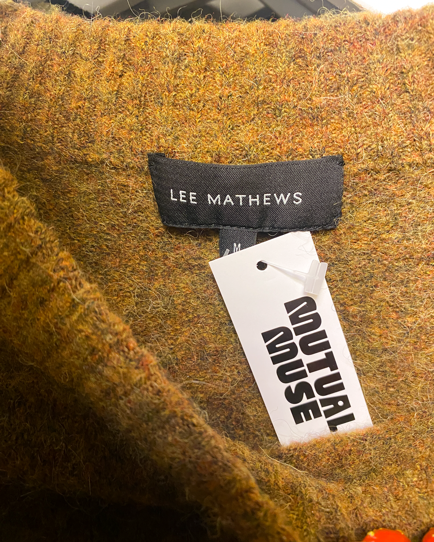 Size M | Lee Mathews Fuzzy Wool Marle Jumper