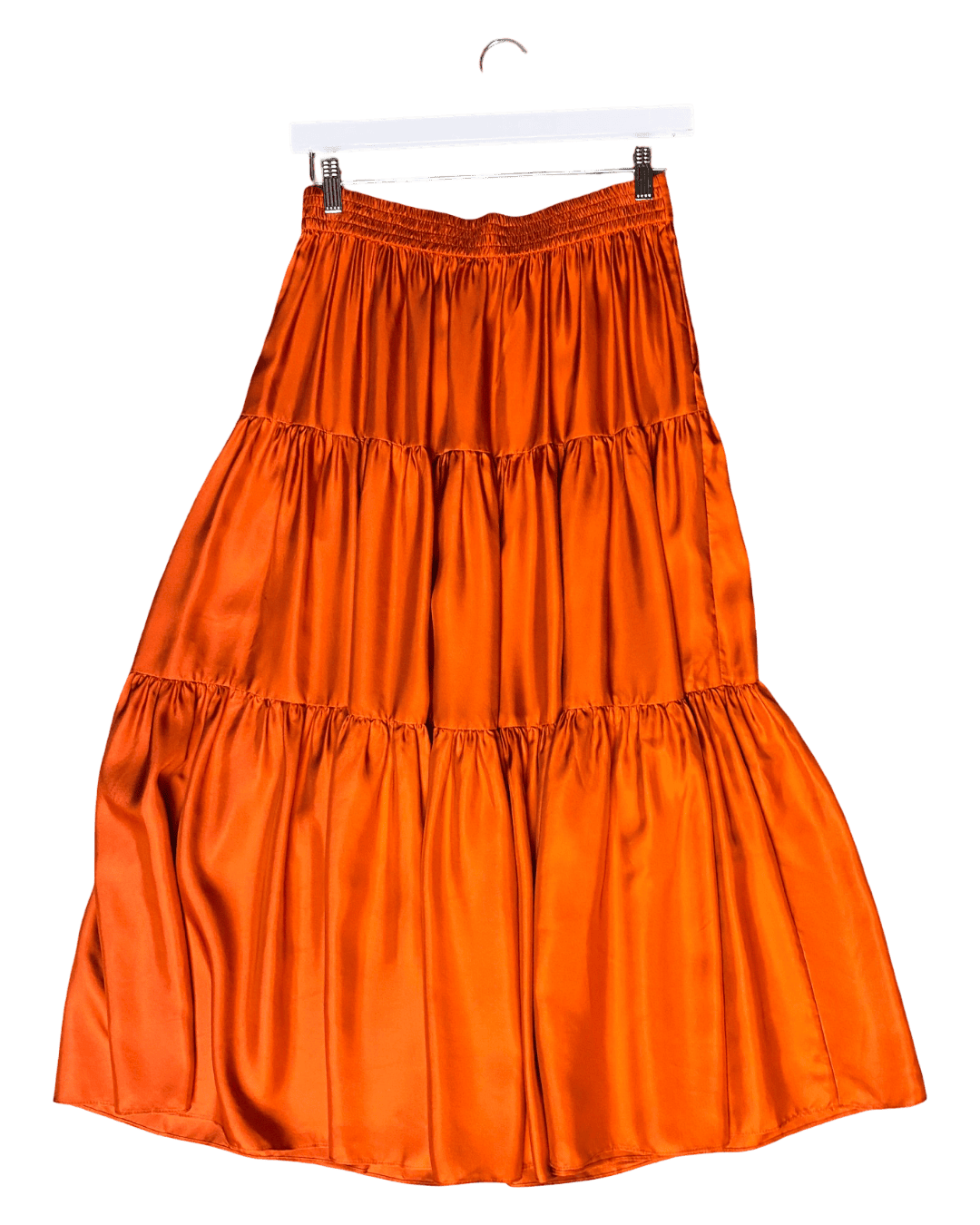 Size 10 | Husk Silk Satin Maxi Skirt