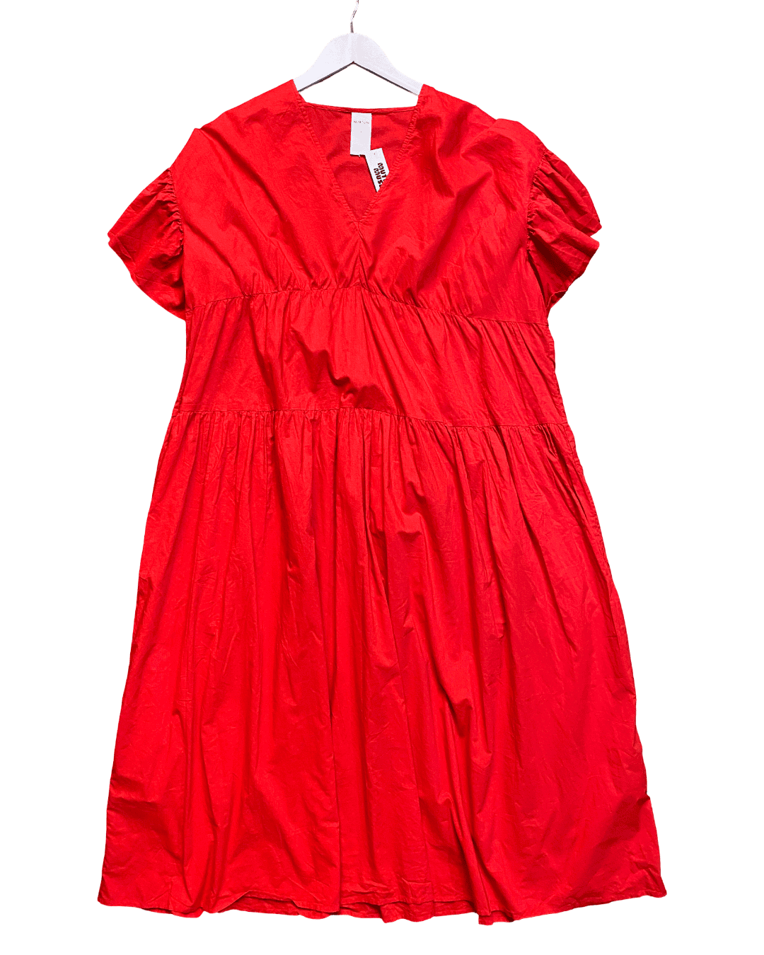 Size XL | Kowtow Frilly Organic Cotton Maxi Dress