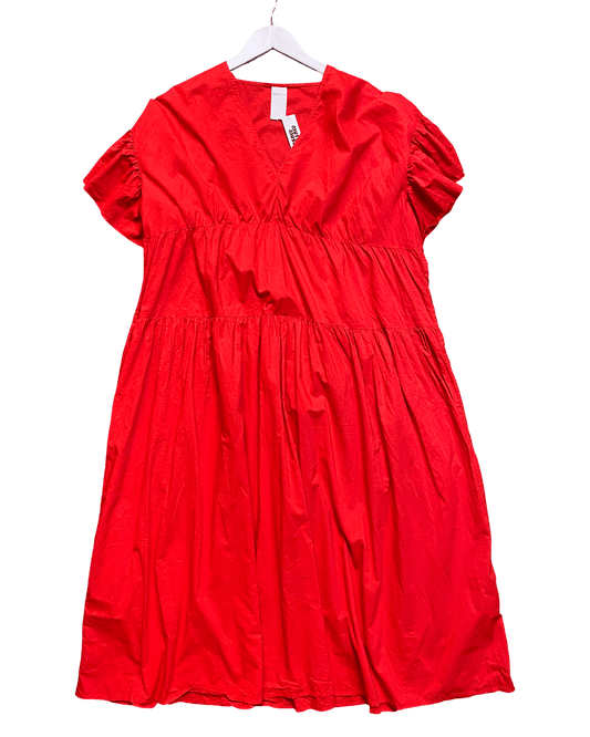 Size XL | Kowtow Frilly Organic Cotton Maxi Dress