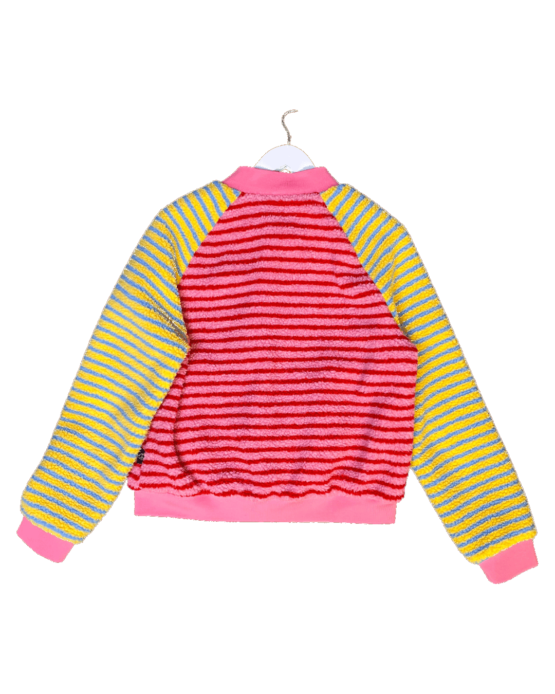 Size L | Kip & Co Striped Fleece Jacket
