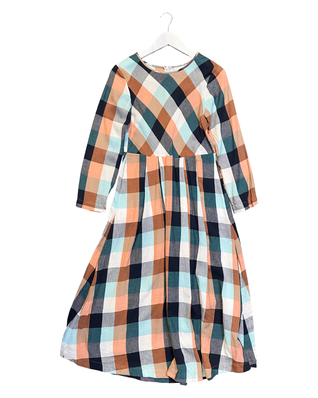 Size 8 | Elk Check Midi Dress