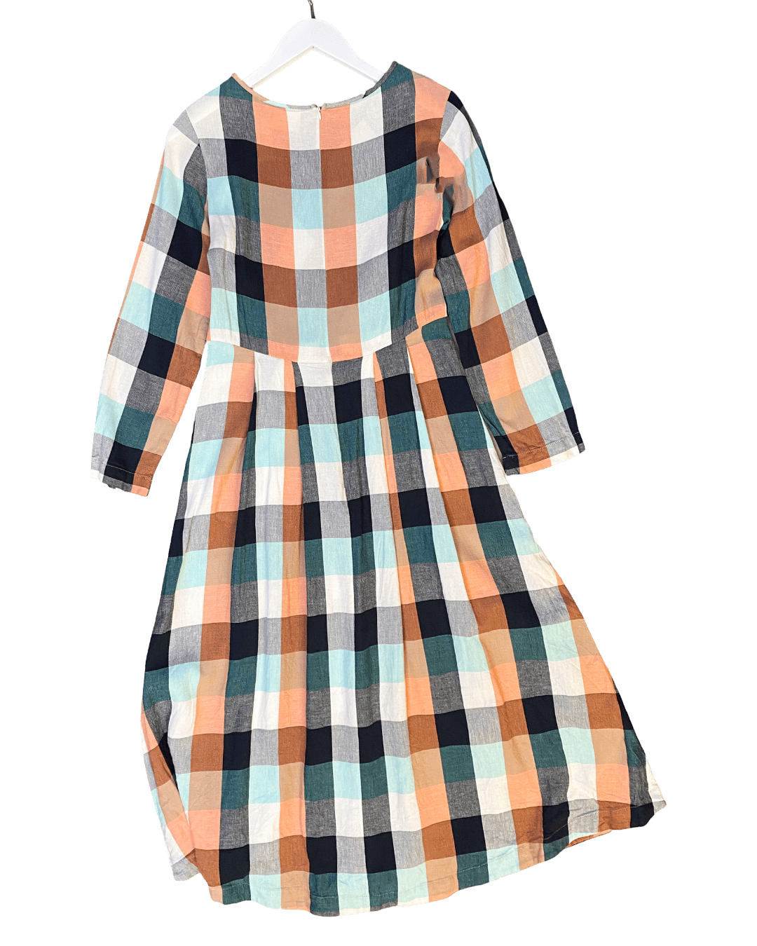 Size 8 | Elk Check Midi Dress
