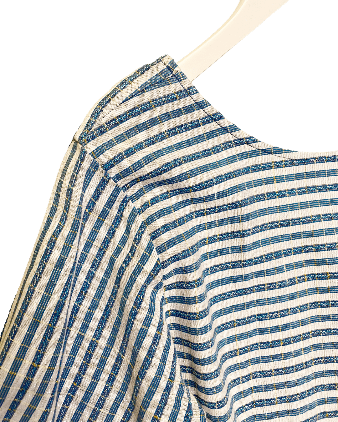 Size L | Ace & Jig Striped Woven Cotton Dress