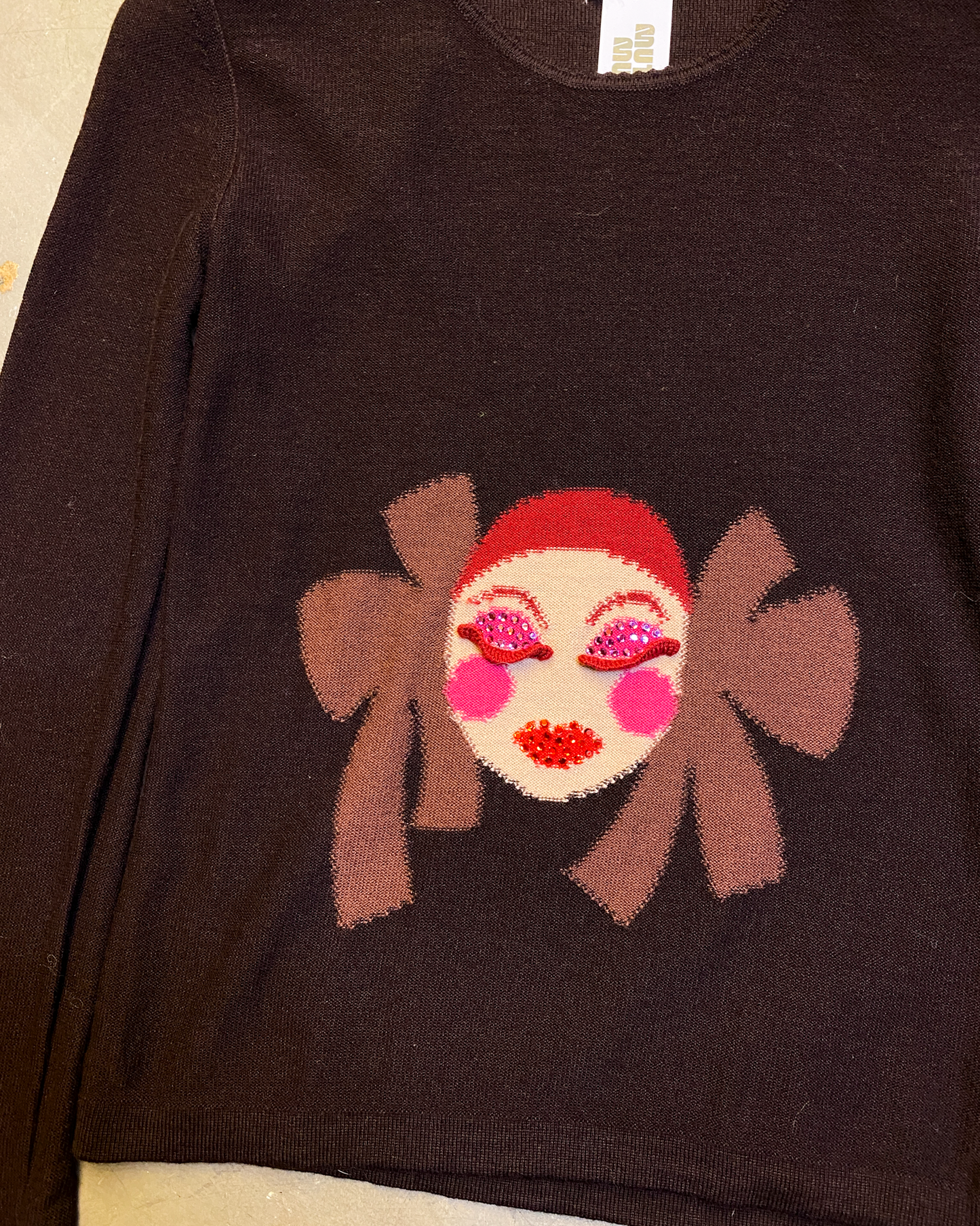 Size M | Sonia Rykiel Wool Face Jumper