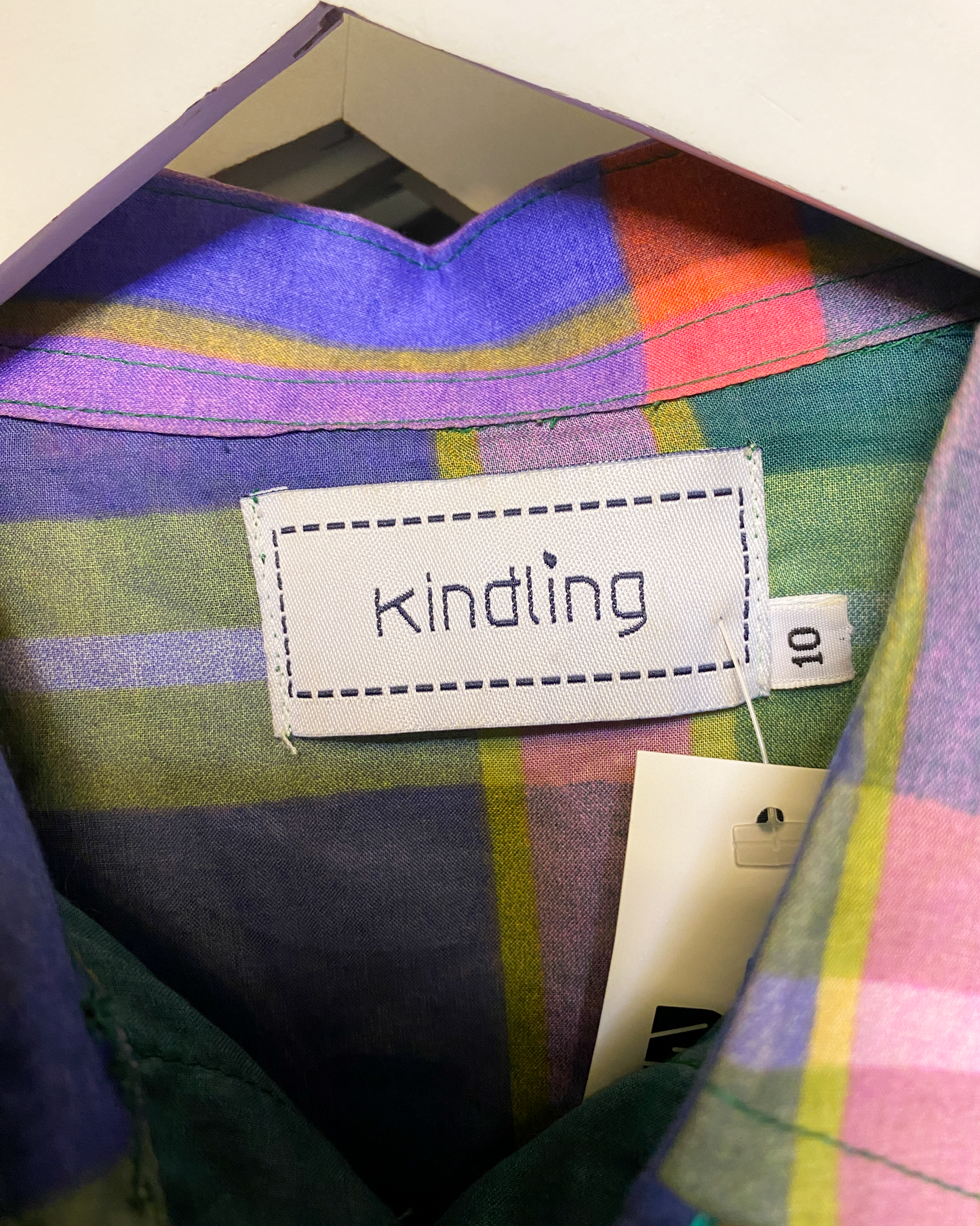 Size 10 | Kindling Lightweight Cotton Check Shirt