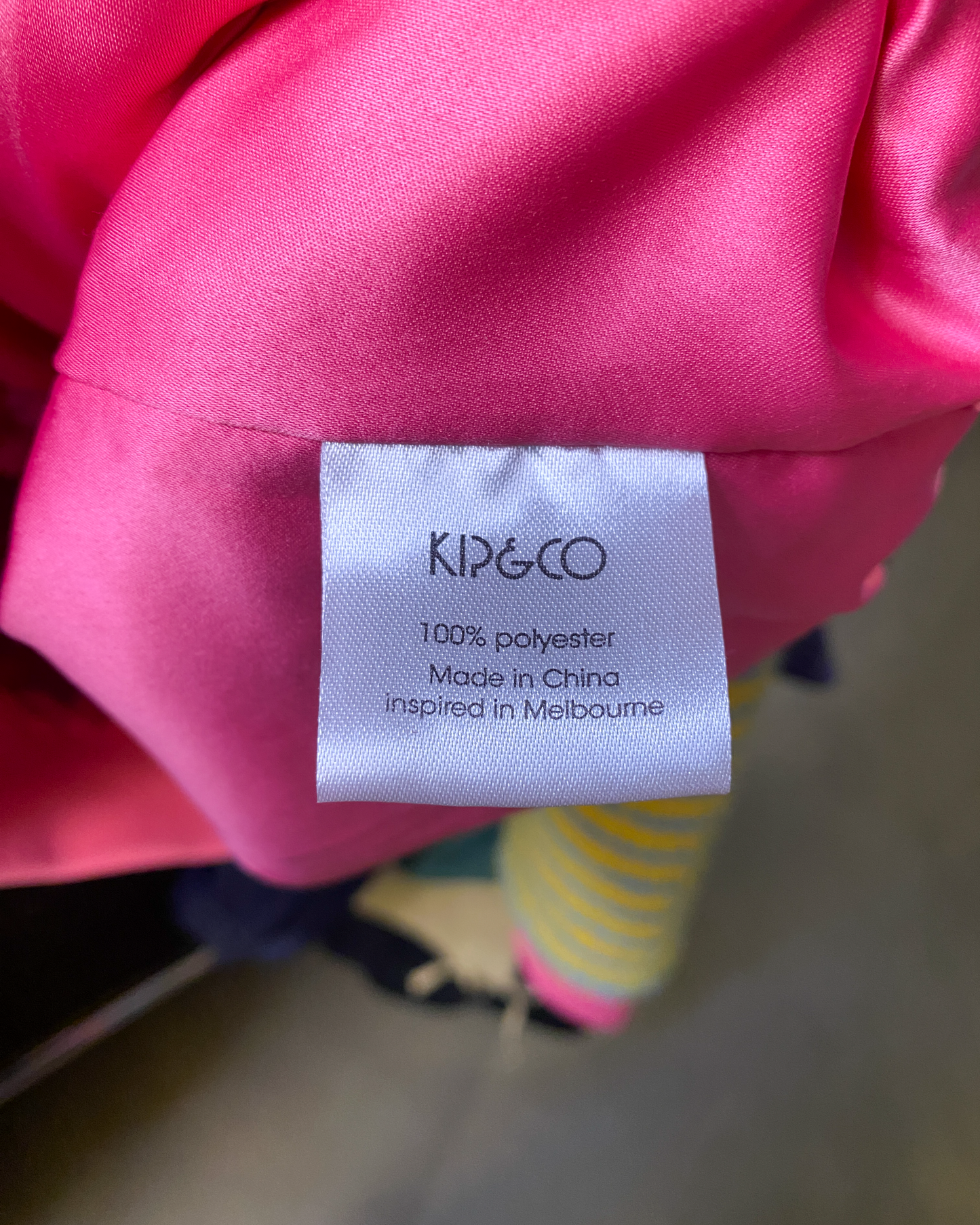 Size L | Kip & Co Striped Fleece Jacket